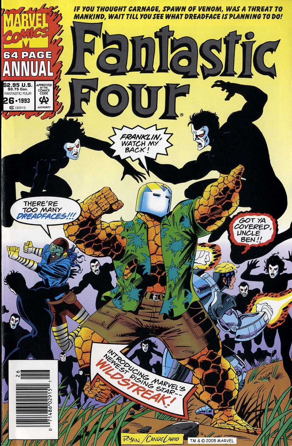 Read online Fantastic Four (1961) comic -  Issue # _Annual 26 - 1