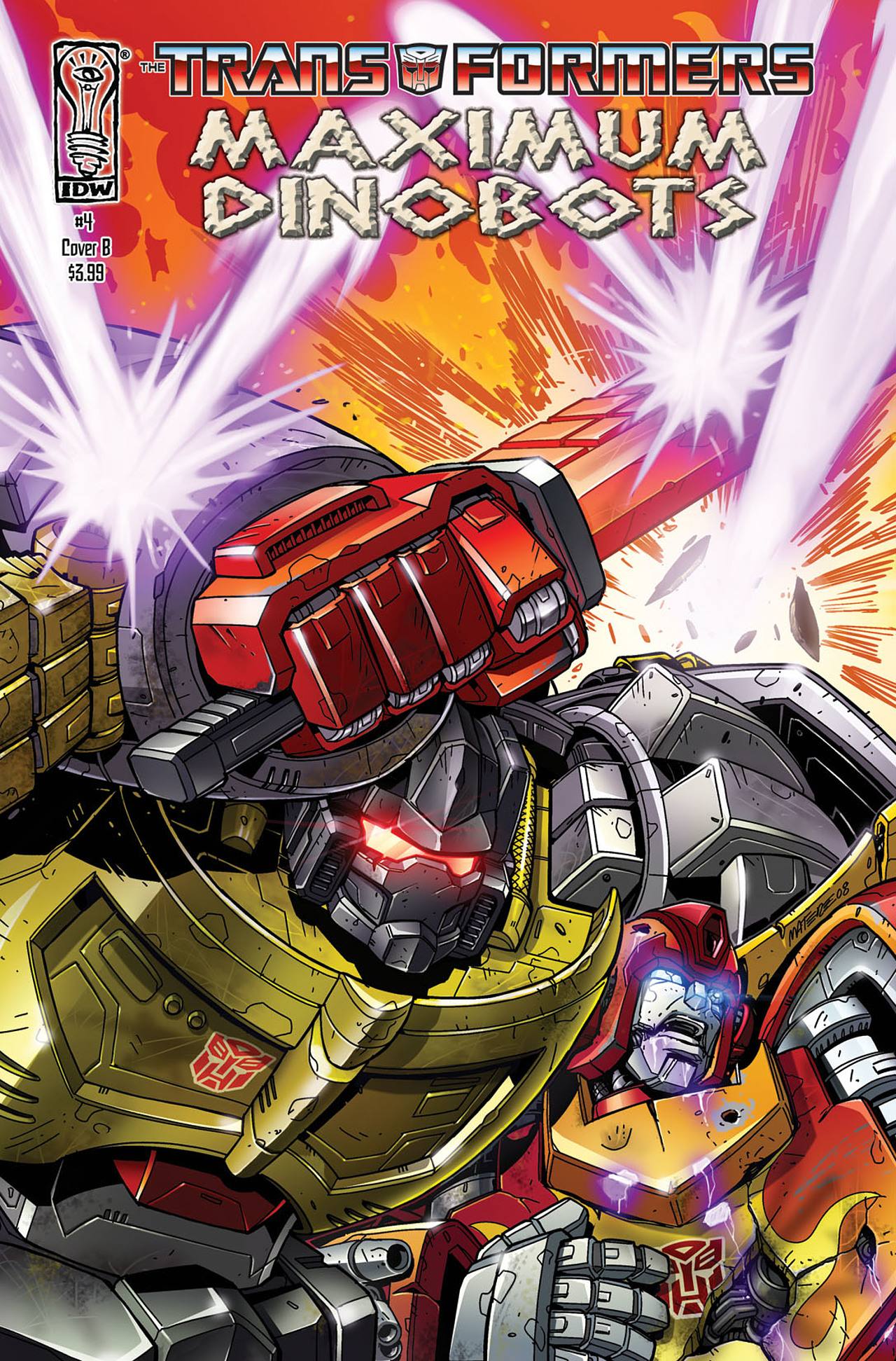 Read online The Transformers: Maximum Dinobots comic -  Issue #4 - 2