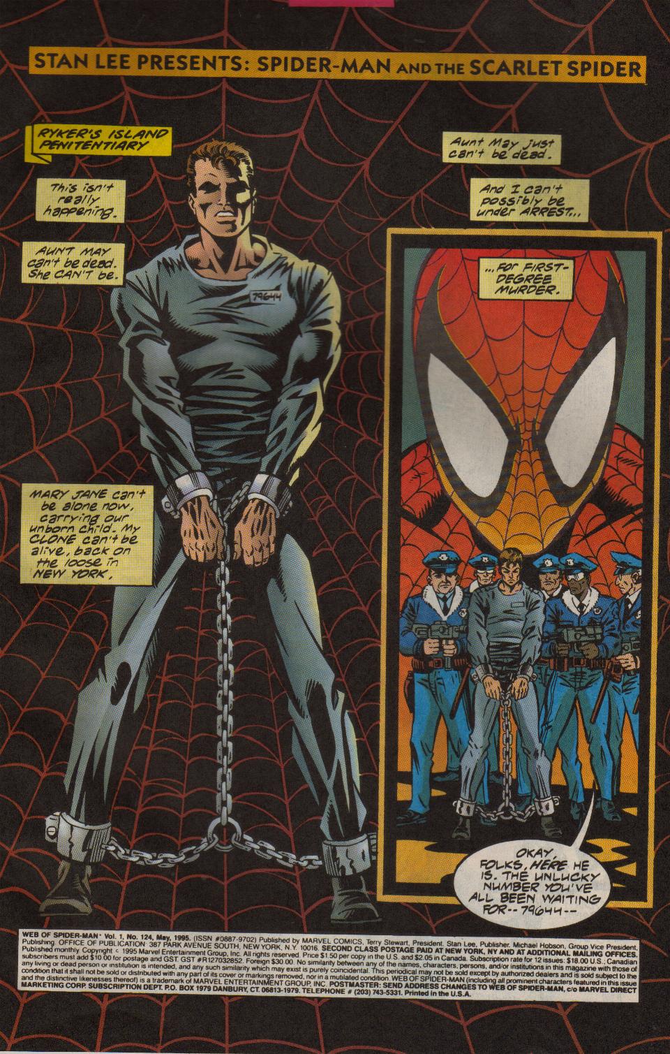 Read online Web of Spider-Man (1985) comic -  Issue #124 - 2