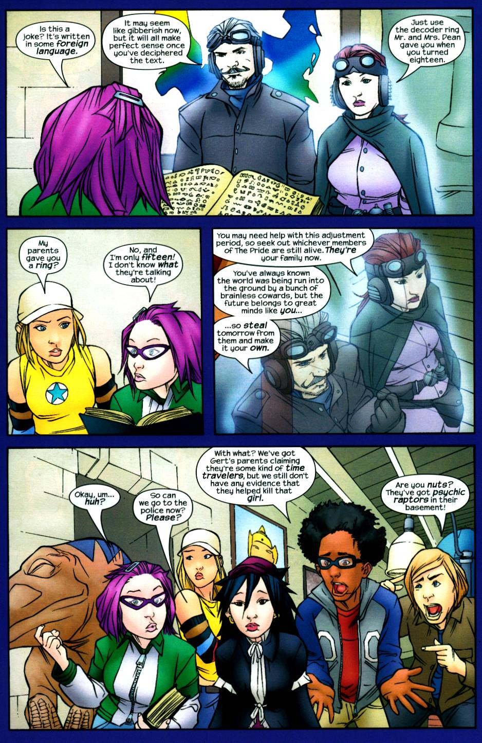 Read online Runaways (2003) comic -  Issue #3 - 10