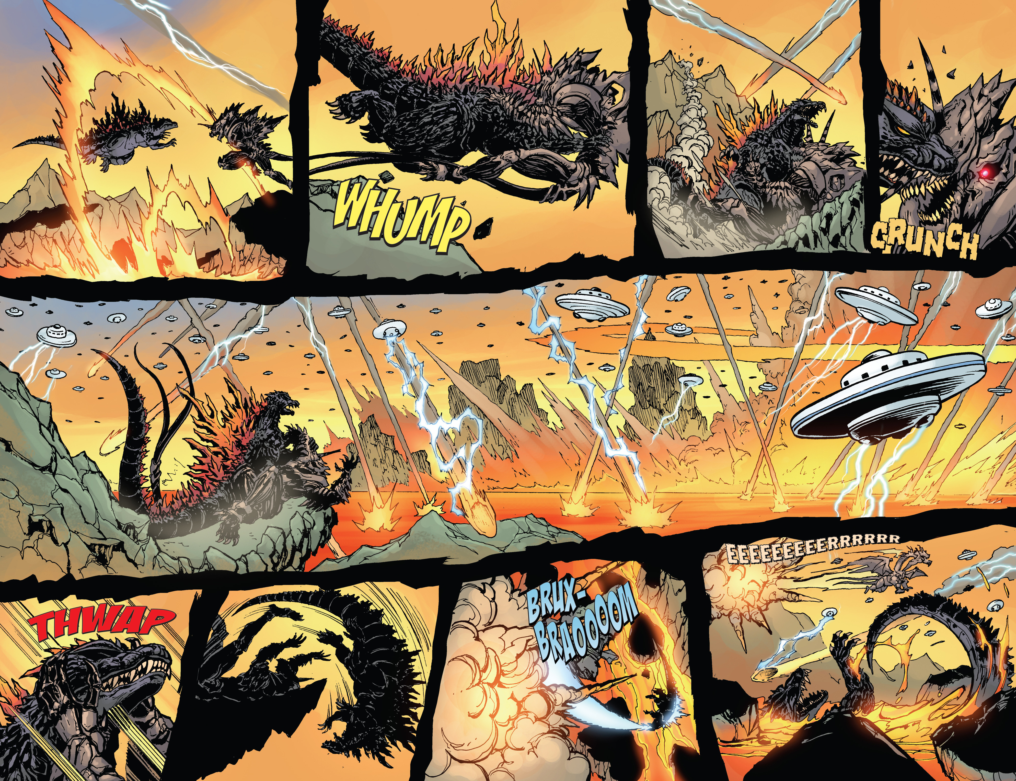 Read online Godzilla: Rage Across Time comic -  Issue #5 - 16