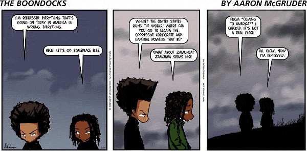 Read online The Boondocks Collection comic -  Issue # Year 2002 - 83