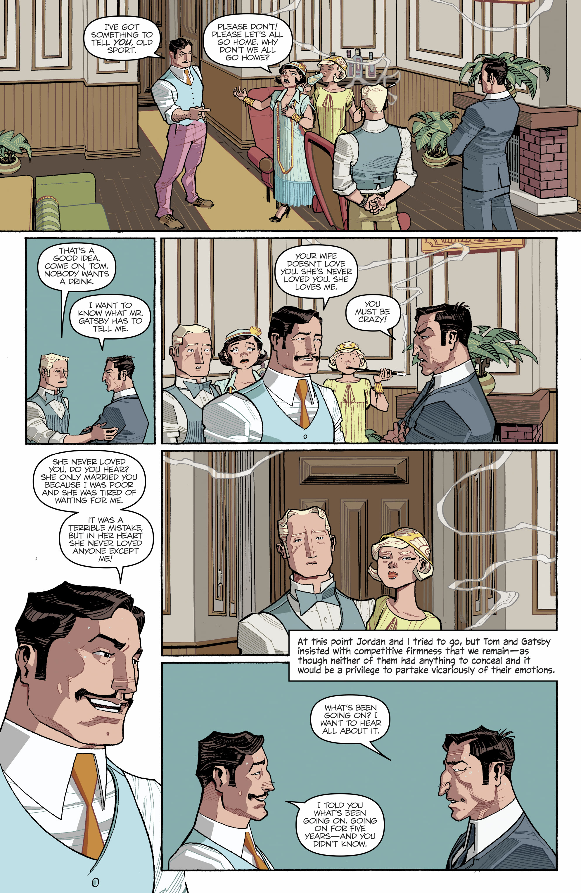 Read online The Great Gatsby comic -  Issue #6 - 3