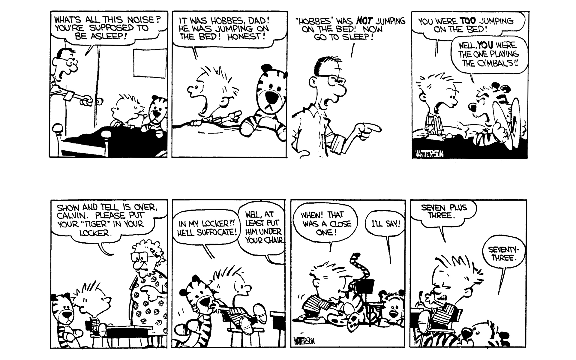 Read online Calvin and Hobbes comic -  Issue #1 - 7