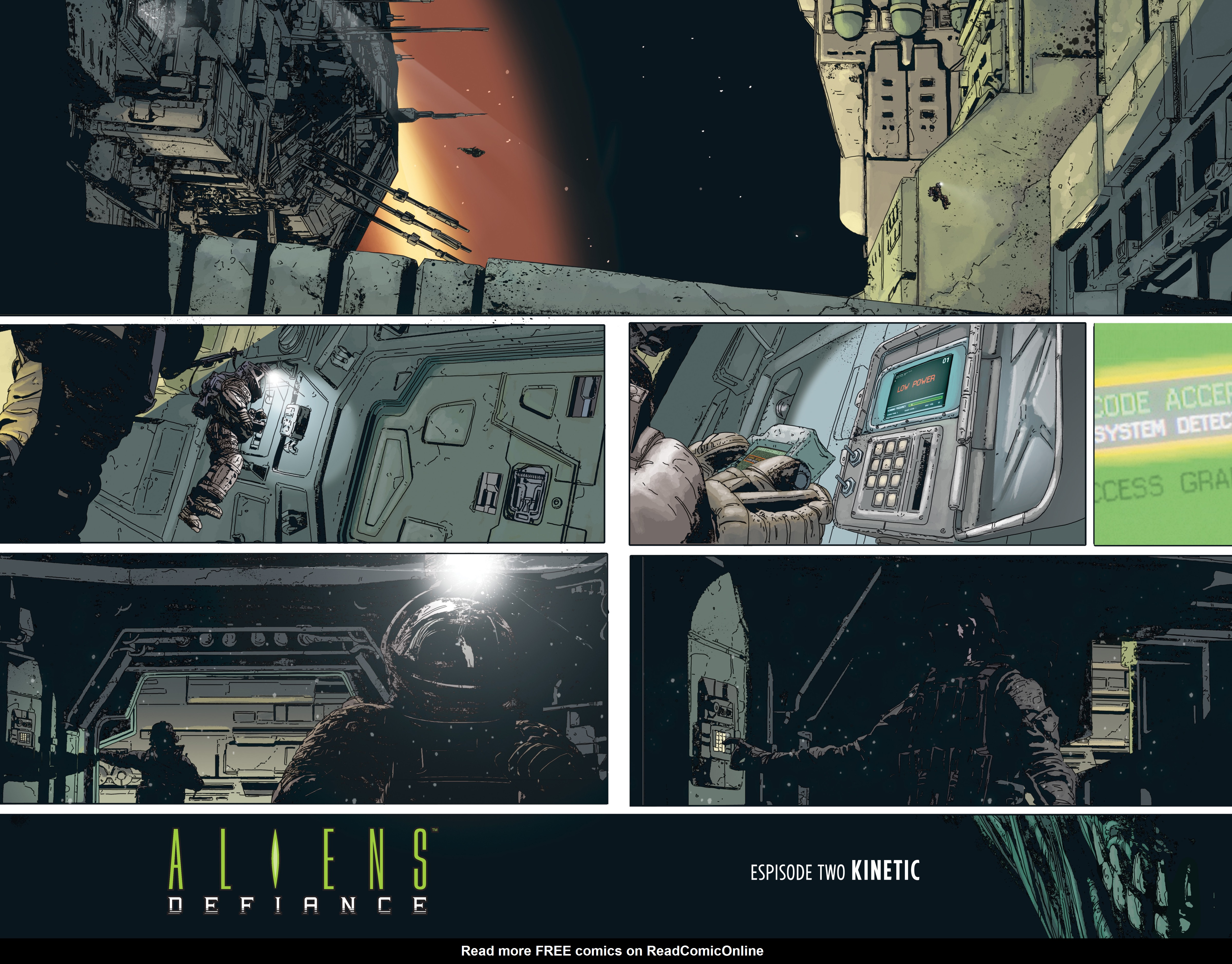 Read online Aliens: Defiance Library Edition comic -  Issue # TPB (Part 1) - 35