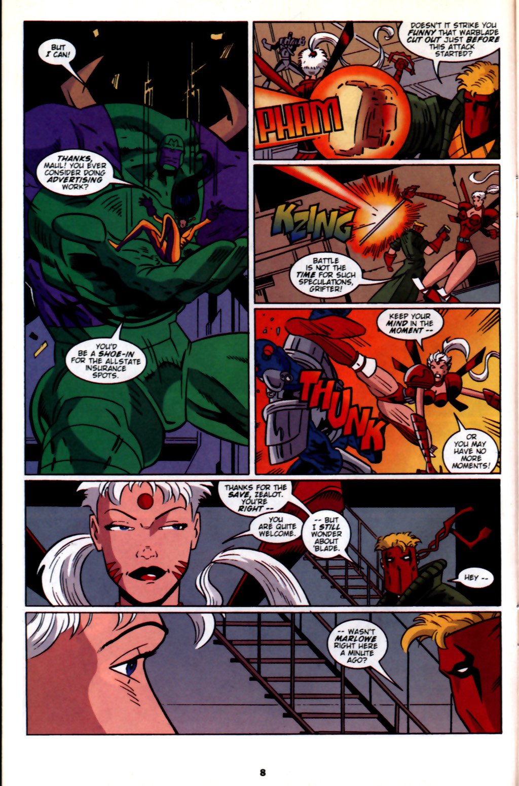 Read online WildC.A.T.s Adventures comic -  Issue #8 - 9