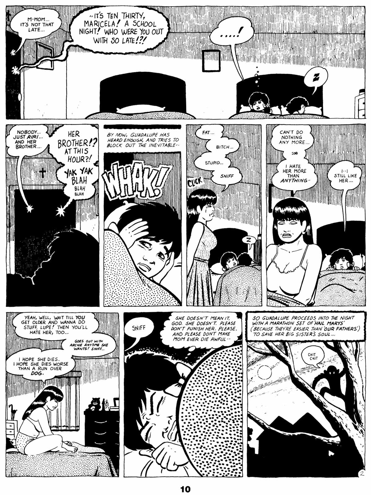 Read online Love and Rockets (1982) comic -  Issue #21 - 12