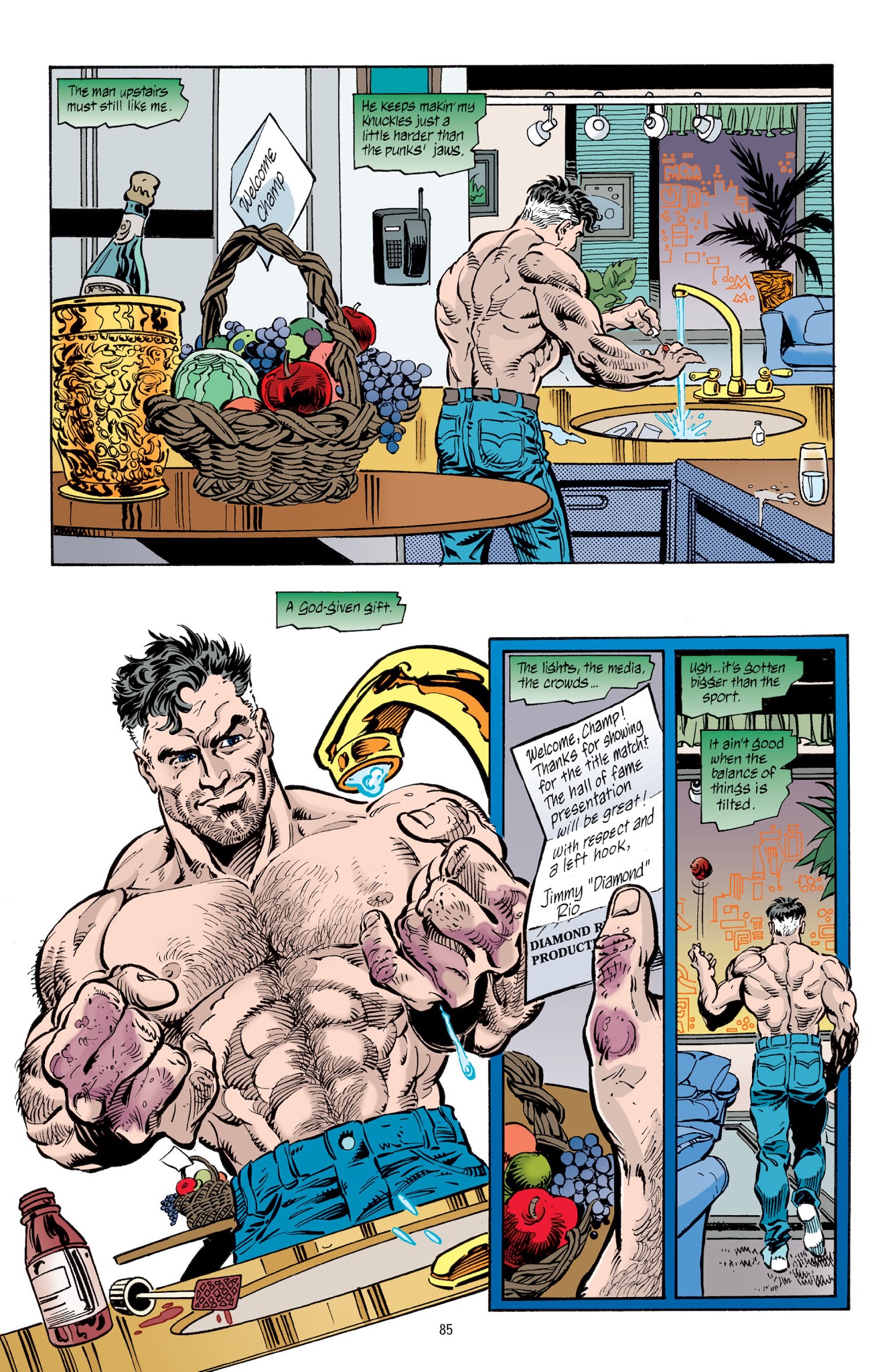 Read online Batman/Wildcat (2017) comic -  Issue # TPB - 84