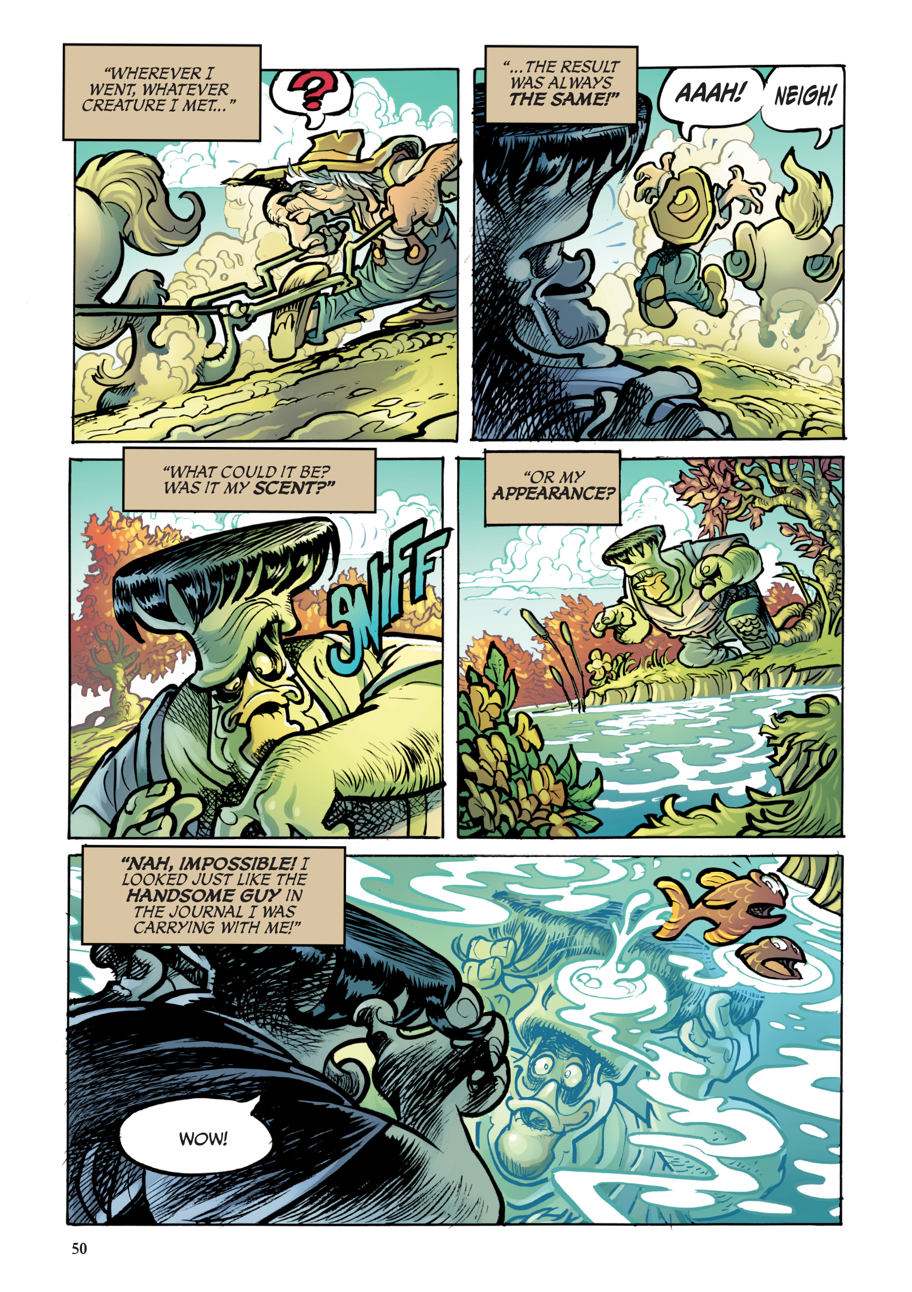 Read online Disney Frankenstein, Starring Donald Duck comic -  Issue # TPB - 50