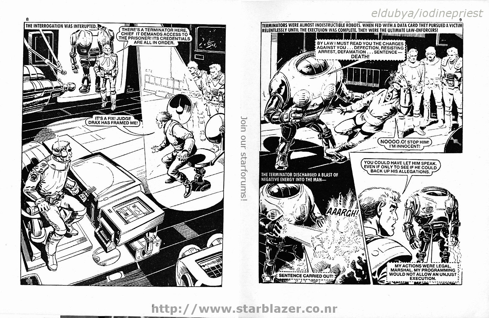 Read online Starblazer comic -  Issue #174 - 6
