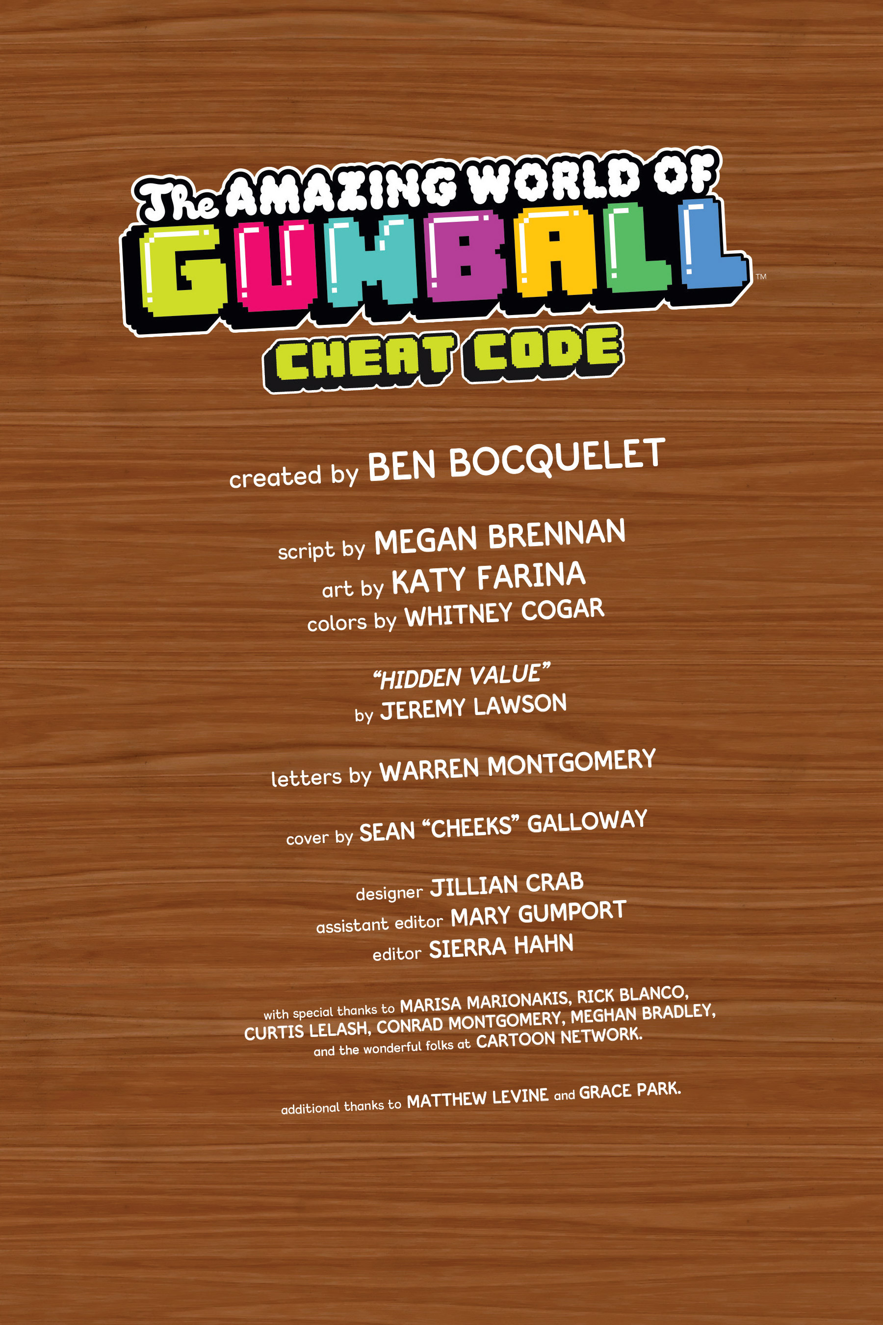 Read online The Amazing World of Gumball: Cheat Code comic -  Issue # Full - 4