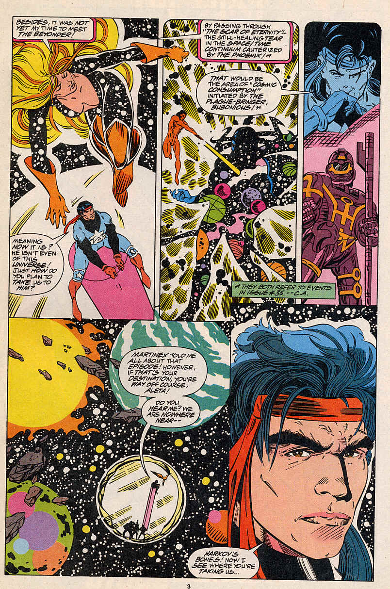 Read online Guardians of the Galaxy (1990) comic -  Issue #44 - 4