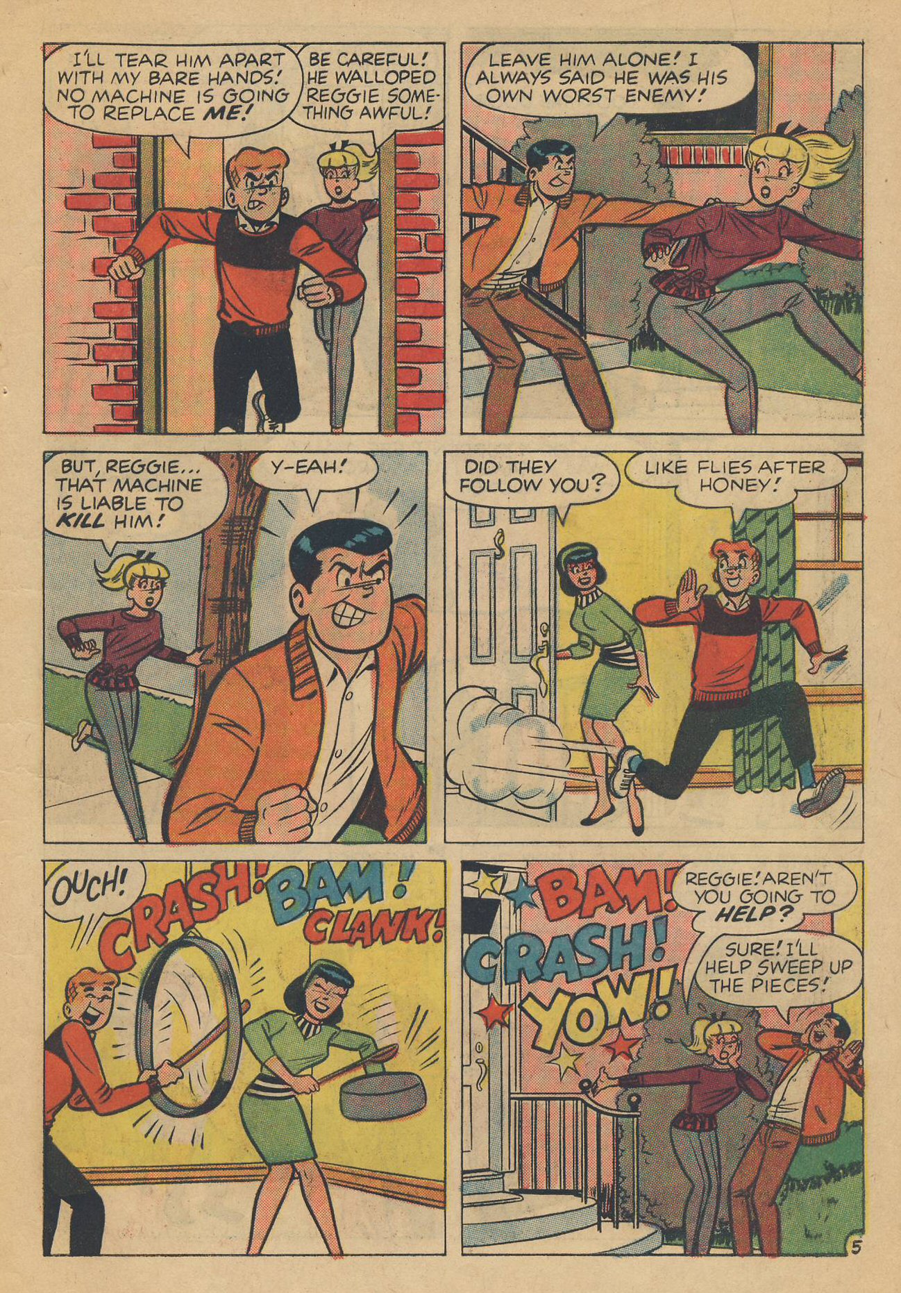 Read online Pep Comics comic -  Issue #191 - 7