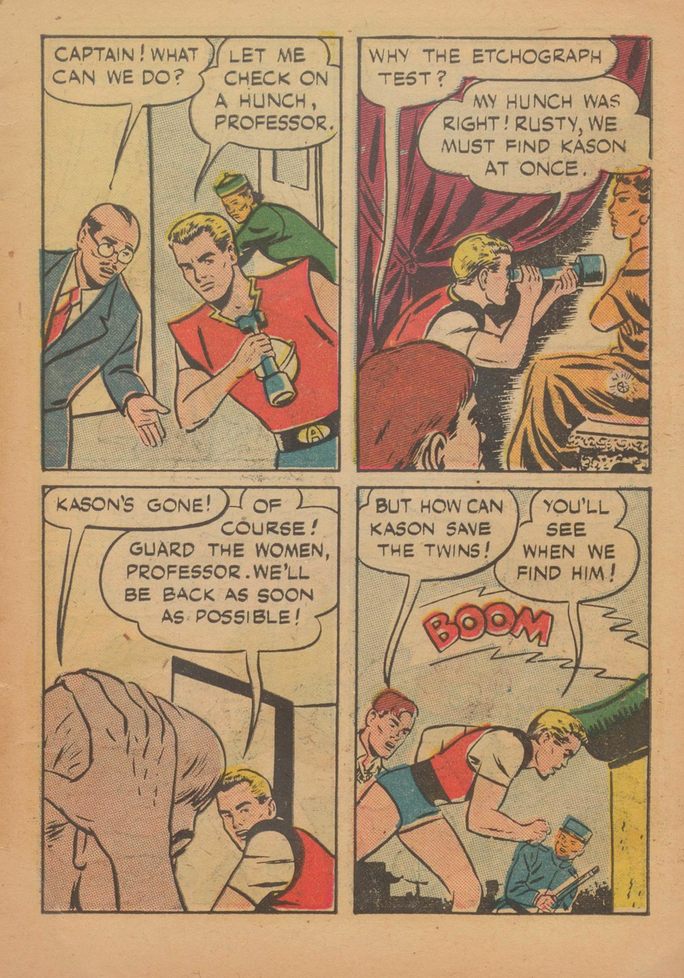 Read online Captain Atom (1950) comic -  Issue #4 - 15