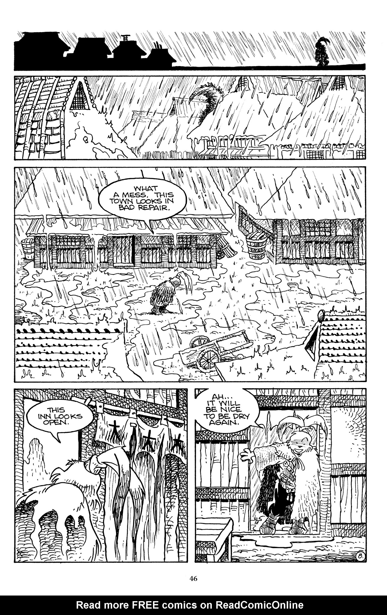 Read online The Usagi Yojimbo Saga comic -  Issue # TPB 6 - 45