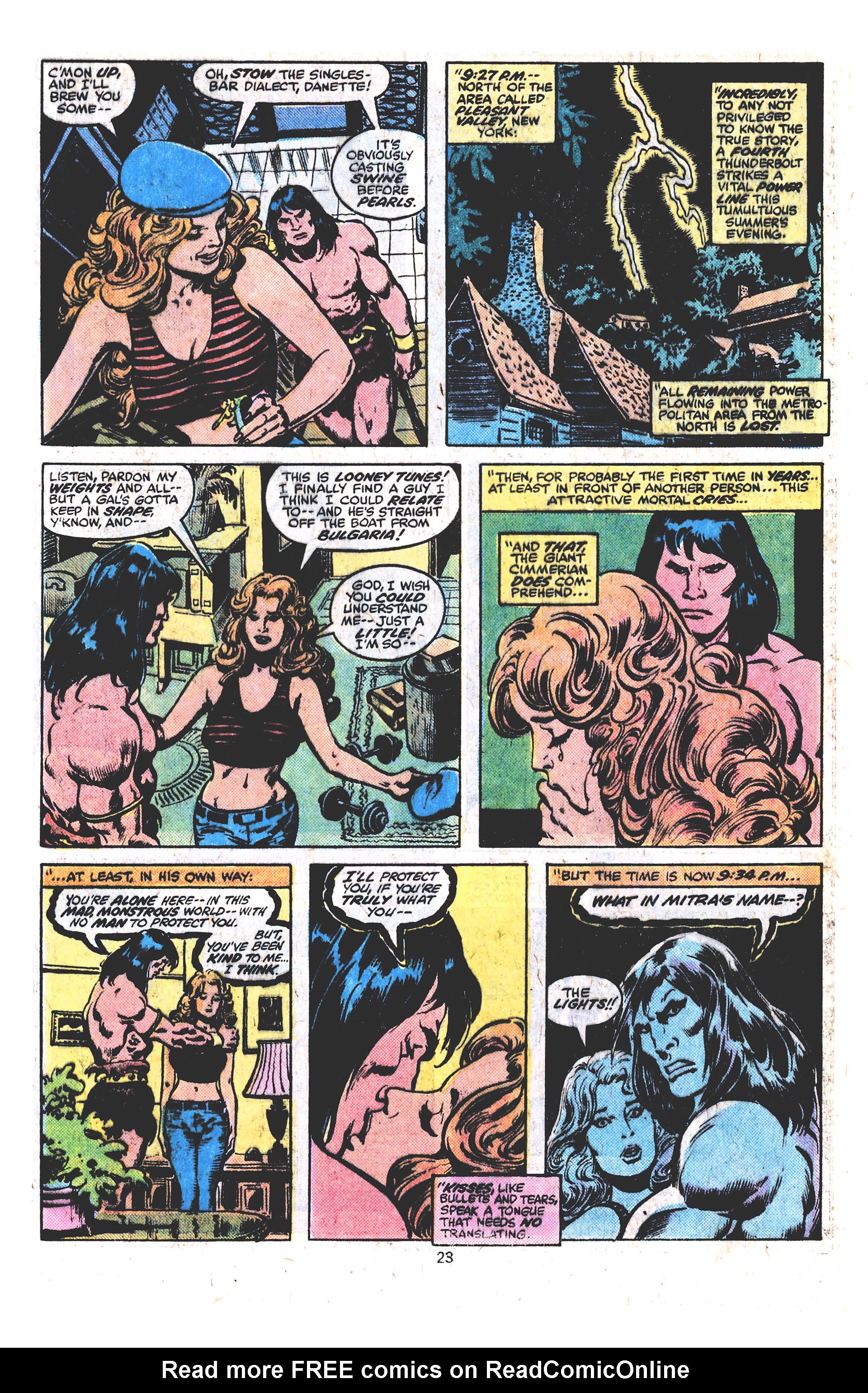 Read online What If? (1977) comic -  Issue #13 - Conan The Barbarian walked the Earth Today - 18