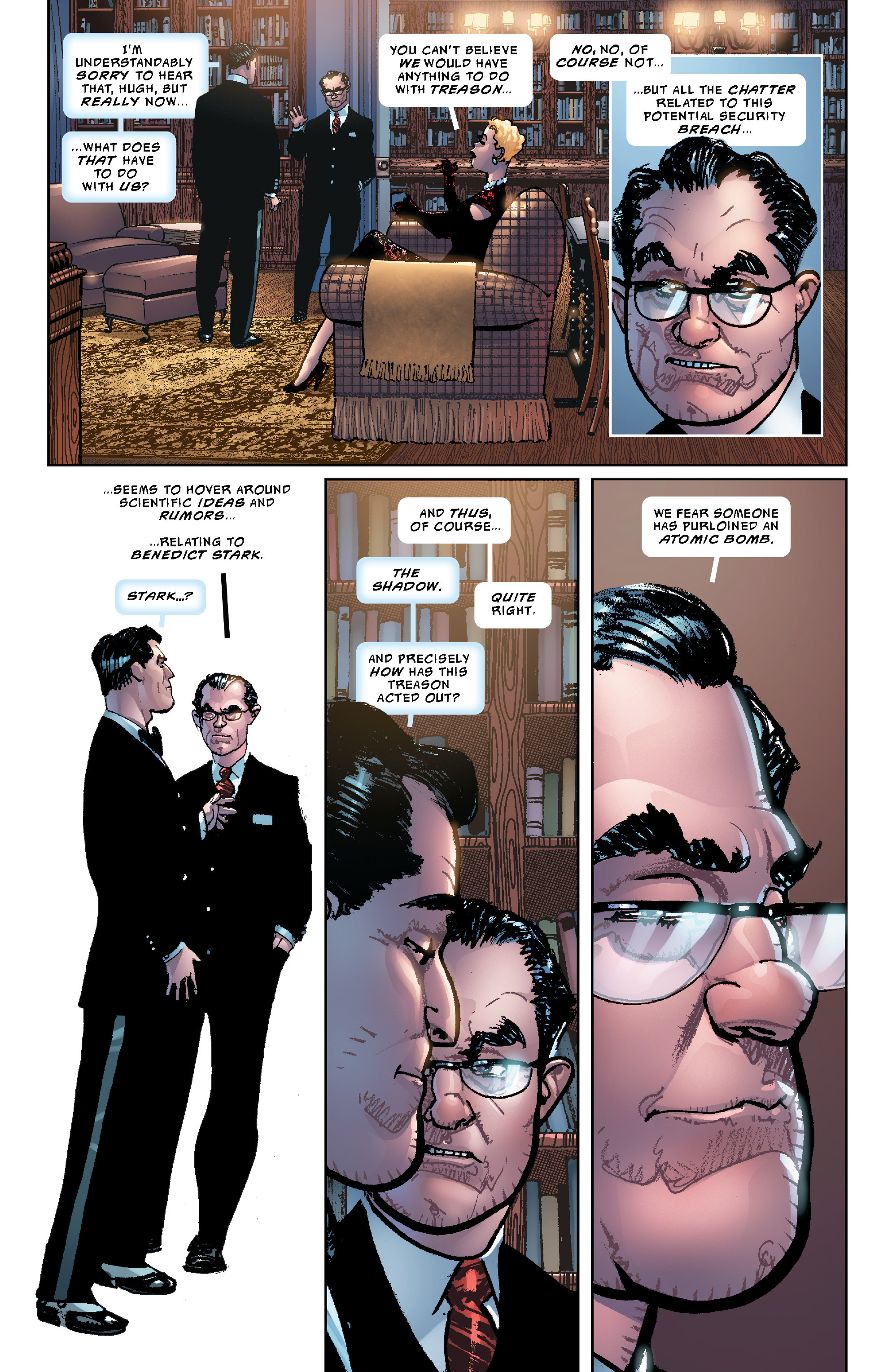 Read online The Shadow: Midnight in Moscow comic -  Issue #3 - 20