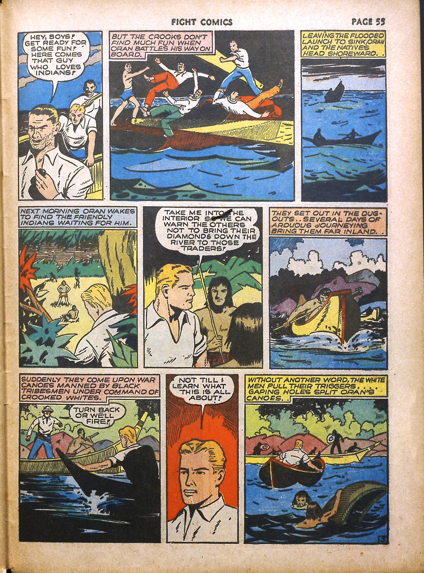 Read online Fight Comics comic -  Issue #14 - 57