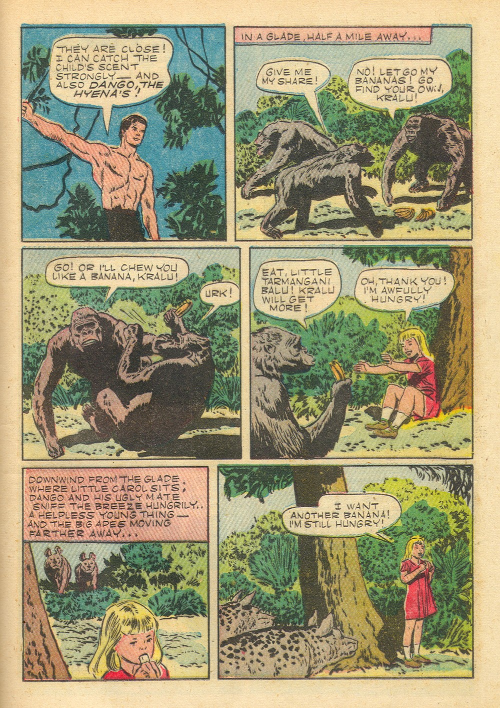Read online Tarzan (1948) comic -  Issue #23 - 35