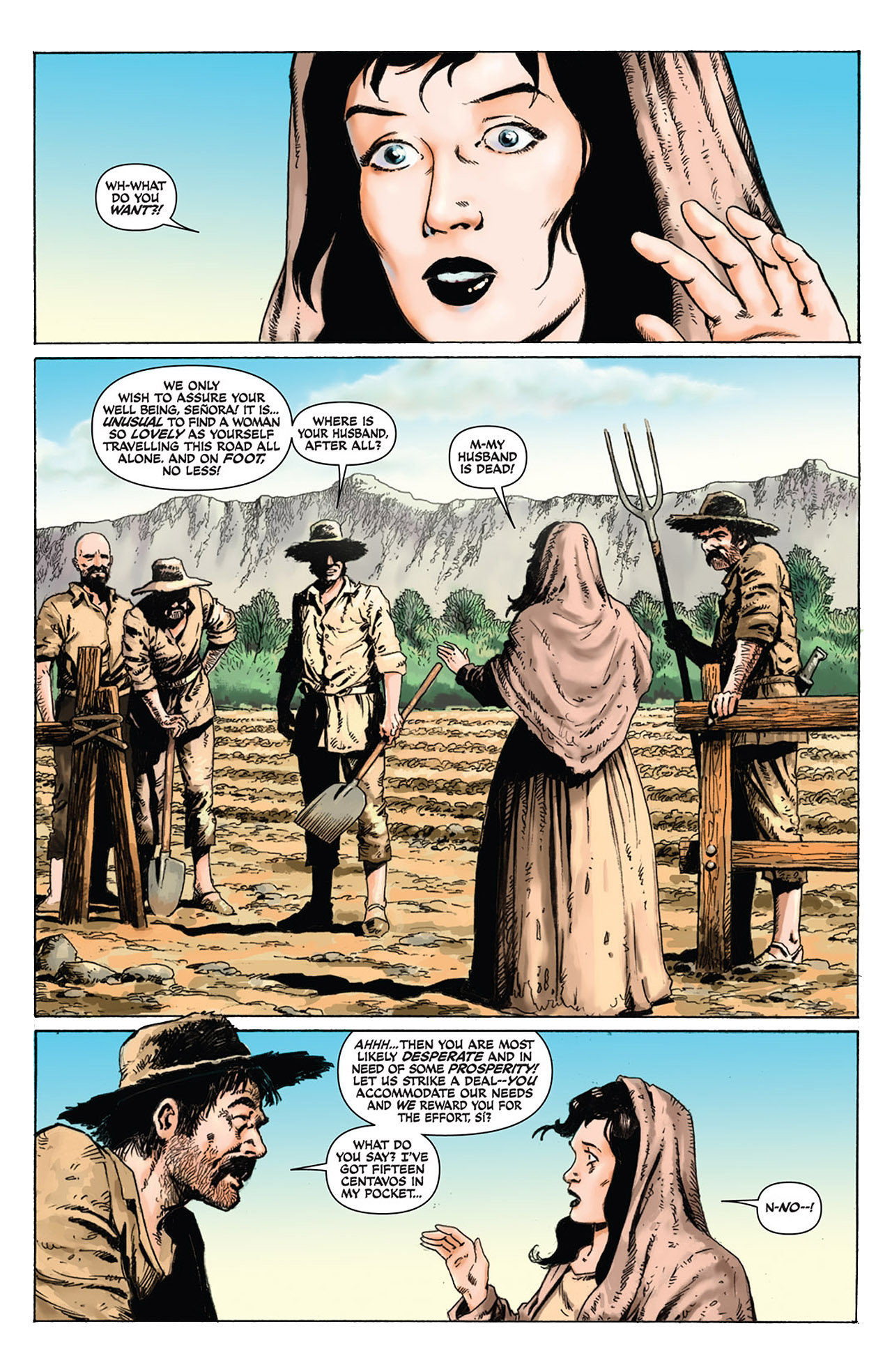 Read online Zorro Rides Again comic -  Issue #4 - 3