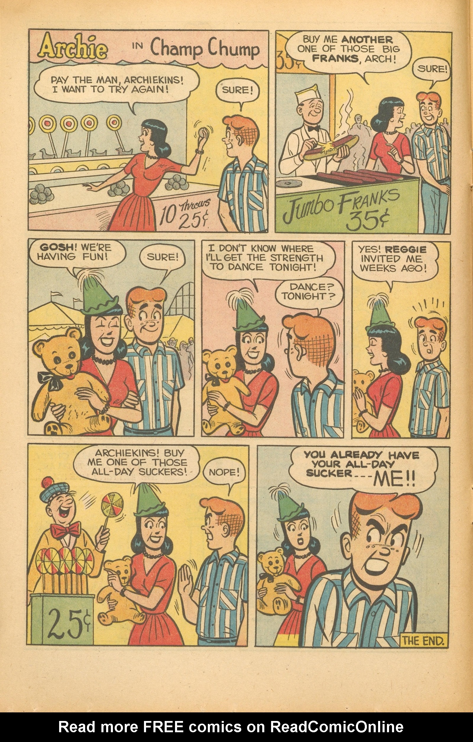 Read online Archie's Joke Book Magazine comic -  Issue #74 - 6