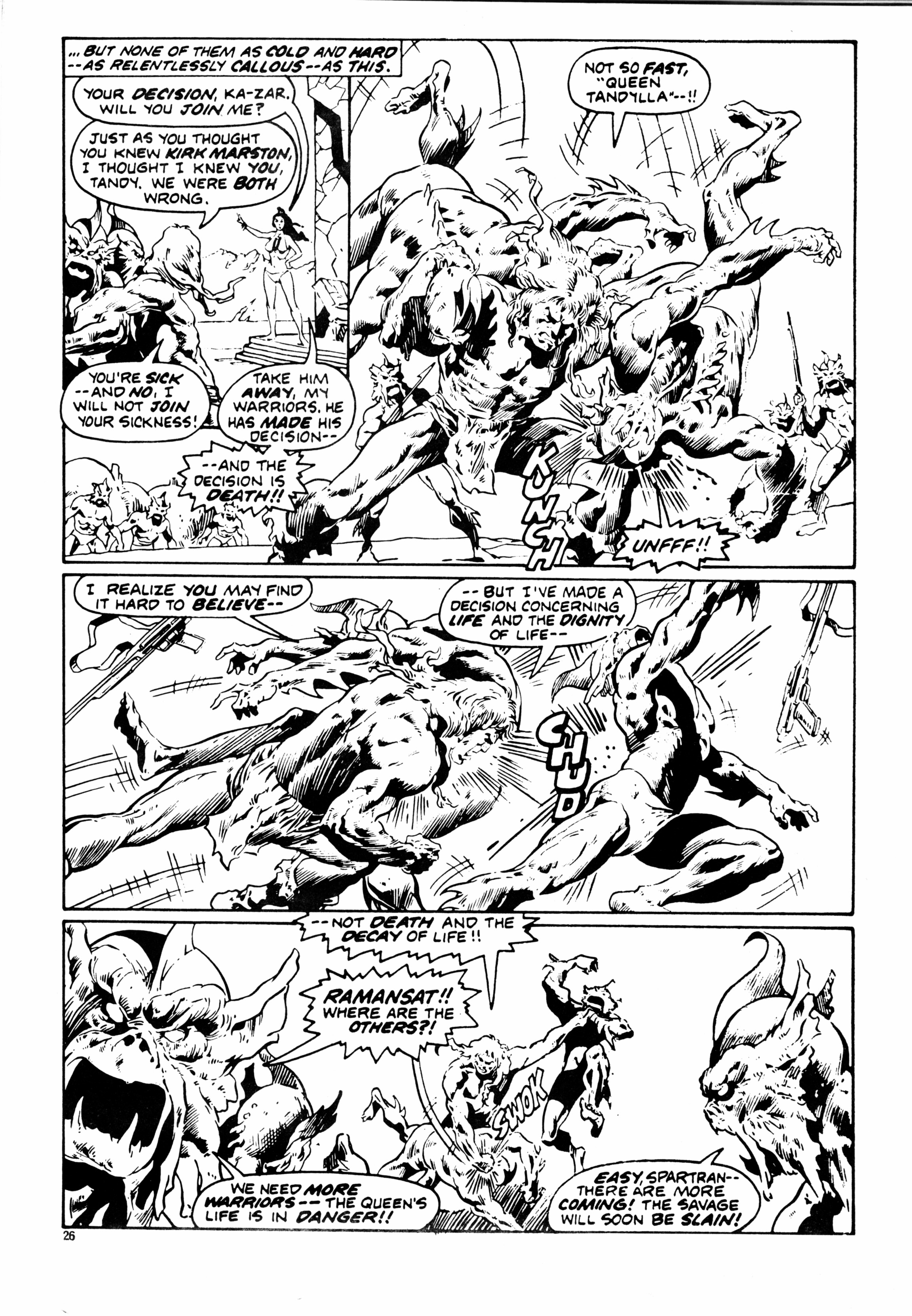 Read online Planet of the Apes (1974) comic -  Issue #119 - 25