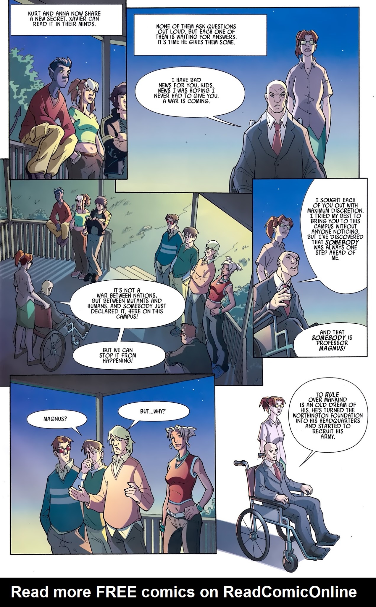 Read online X-Campus comic -  Issue #3 - 17