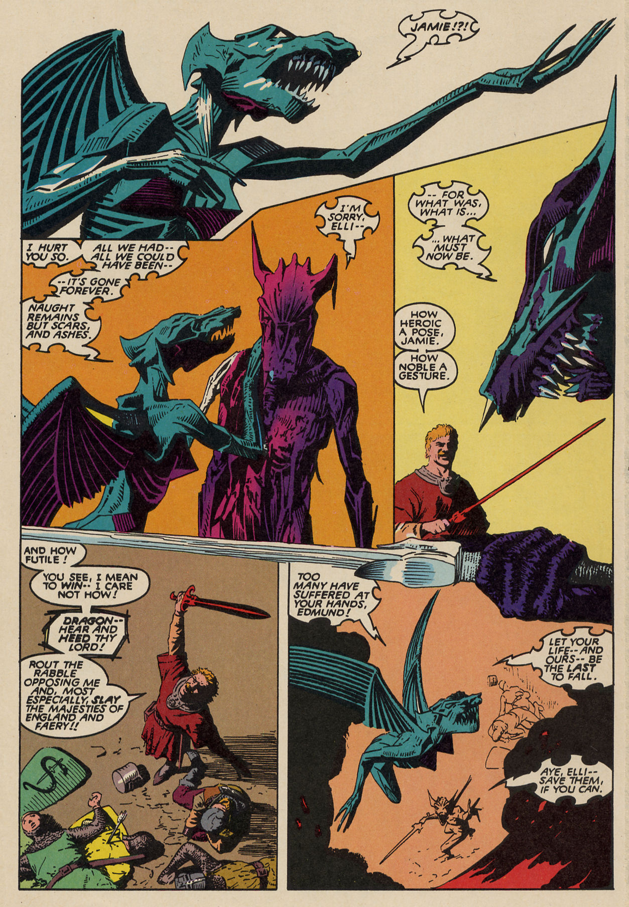 Read online The Black Dragon comic -  Issue #6 - 16