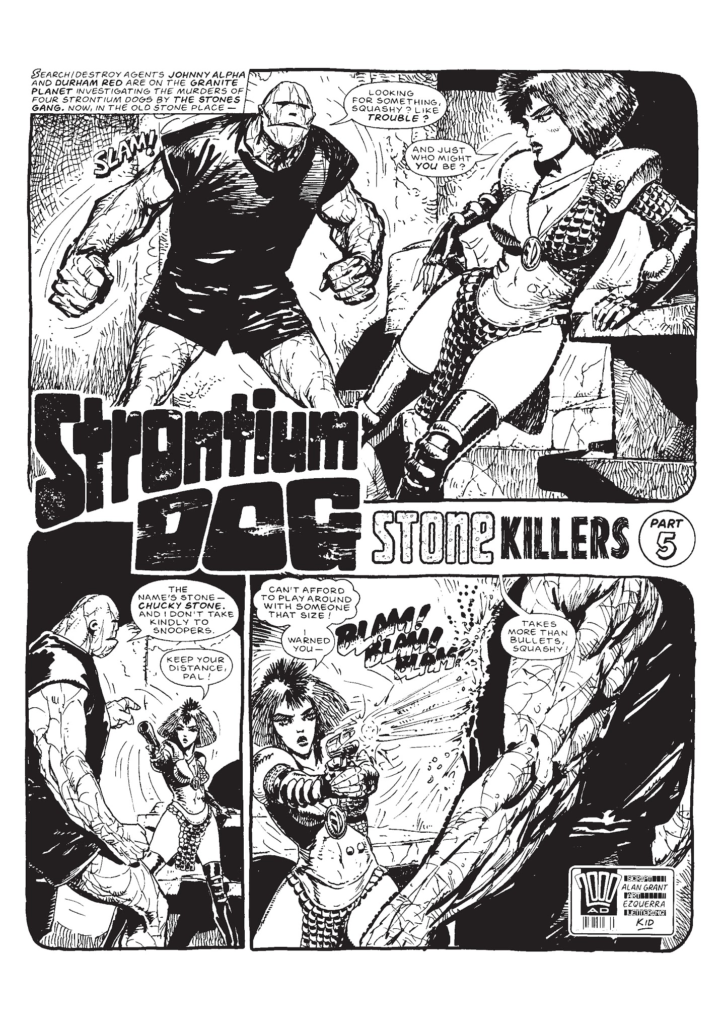 Read online Strontium Dog: Search/Destroy Agency Files comic -  Issue # TPB 4 - 249