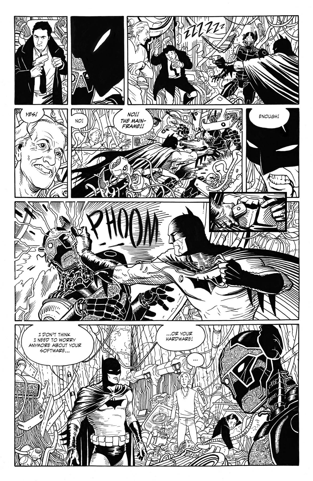 Read online Batman Black and White (2013) comic -  Issue #6 - 28