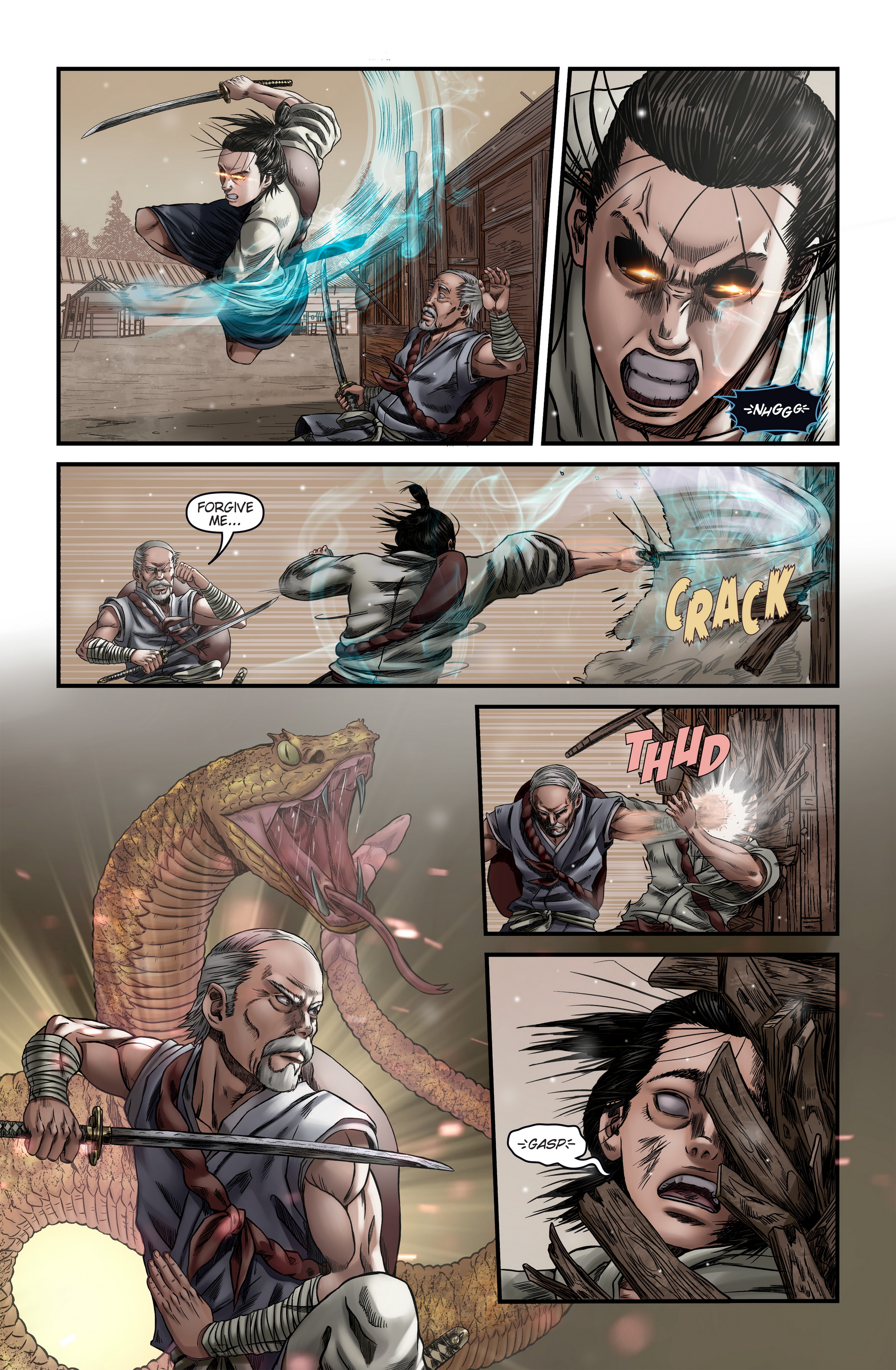 Read online Honor and Curse comic -  Issue #4 - 22
