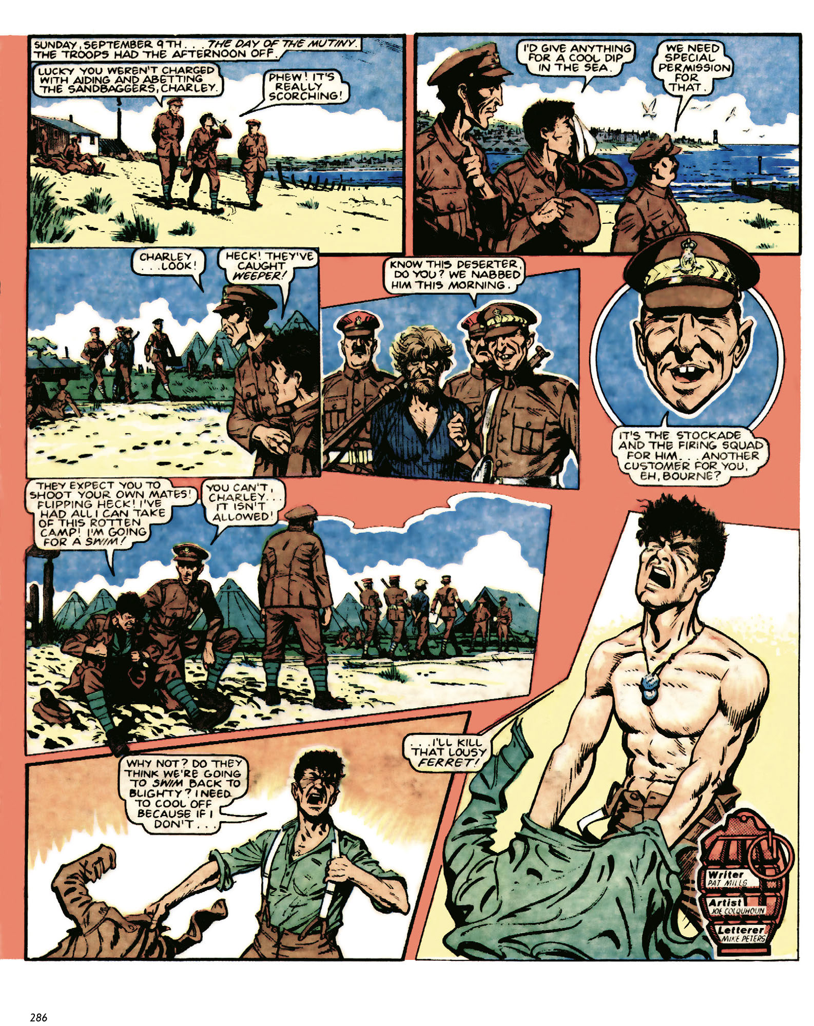 Read online Charley's War: The Definitive Collection comic -  Issue # TPB 2 - 286