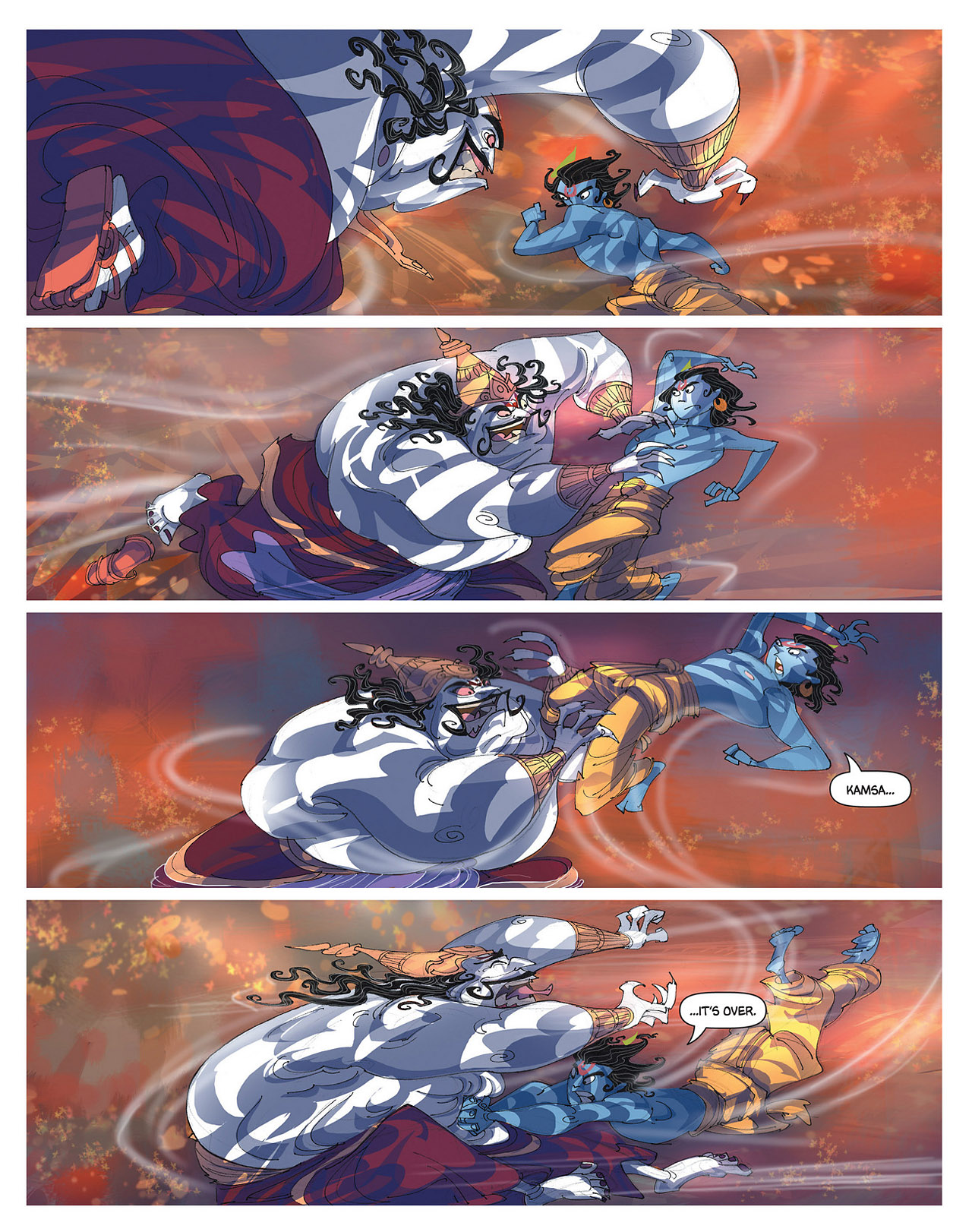 Read online Krishna: A Journey Within comic -  Issue # TPB (Part 1) - 78