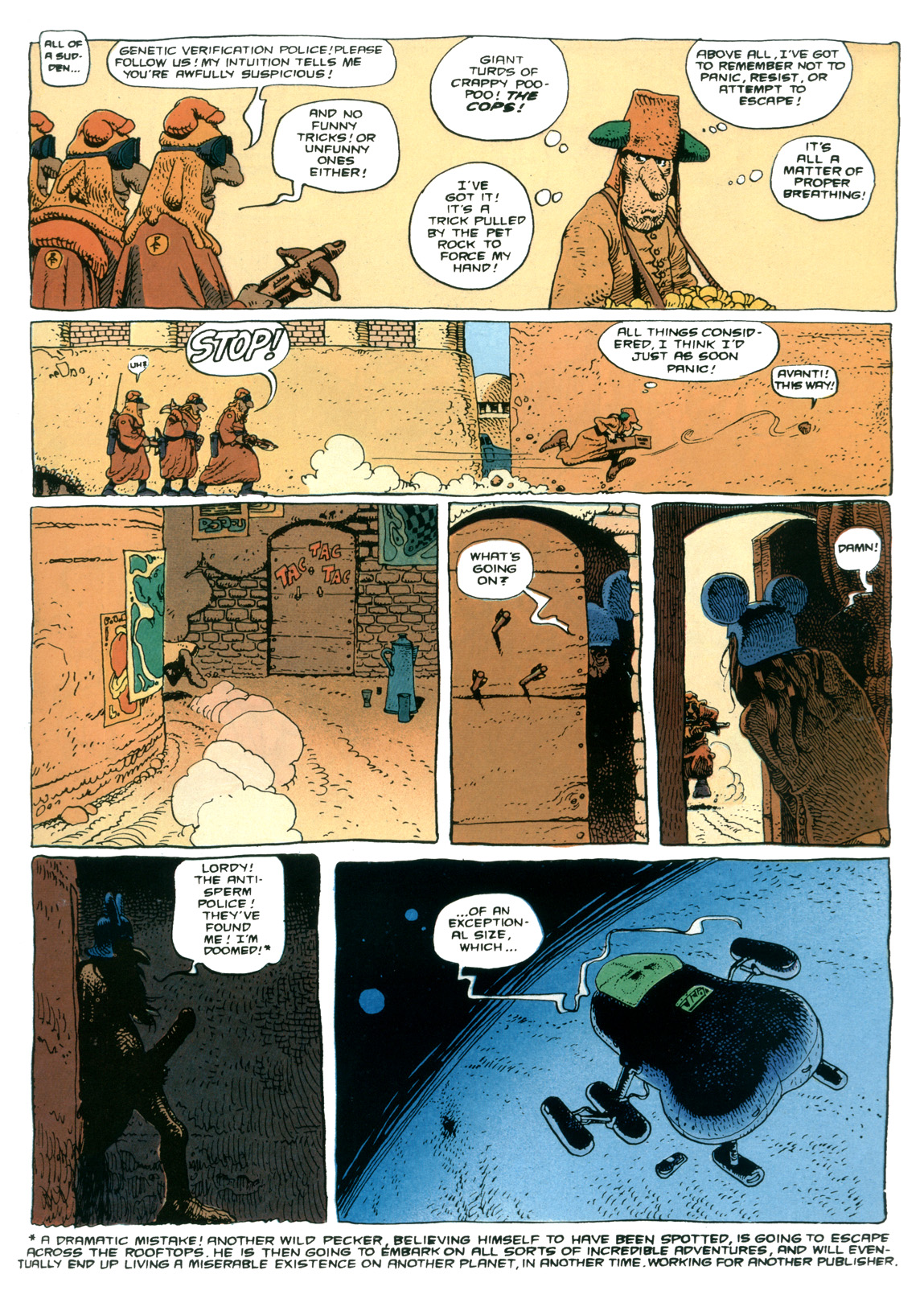 Read online Epic Graphic Novel: Moebius comic -  Issue # TPB 0 - 16