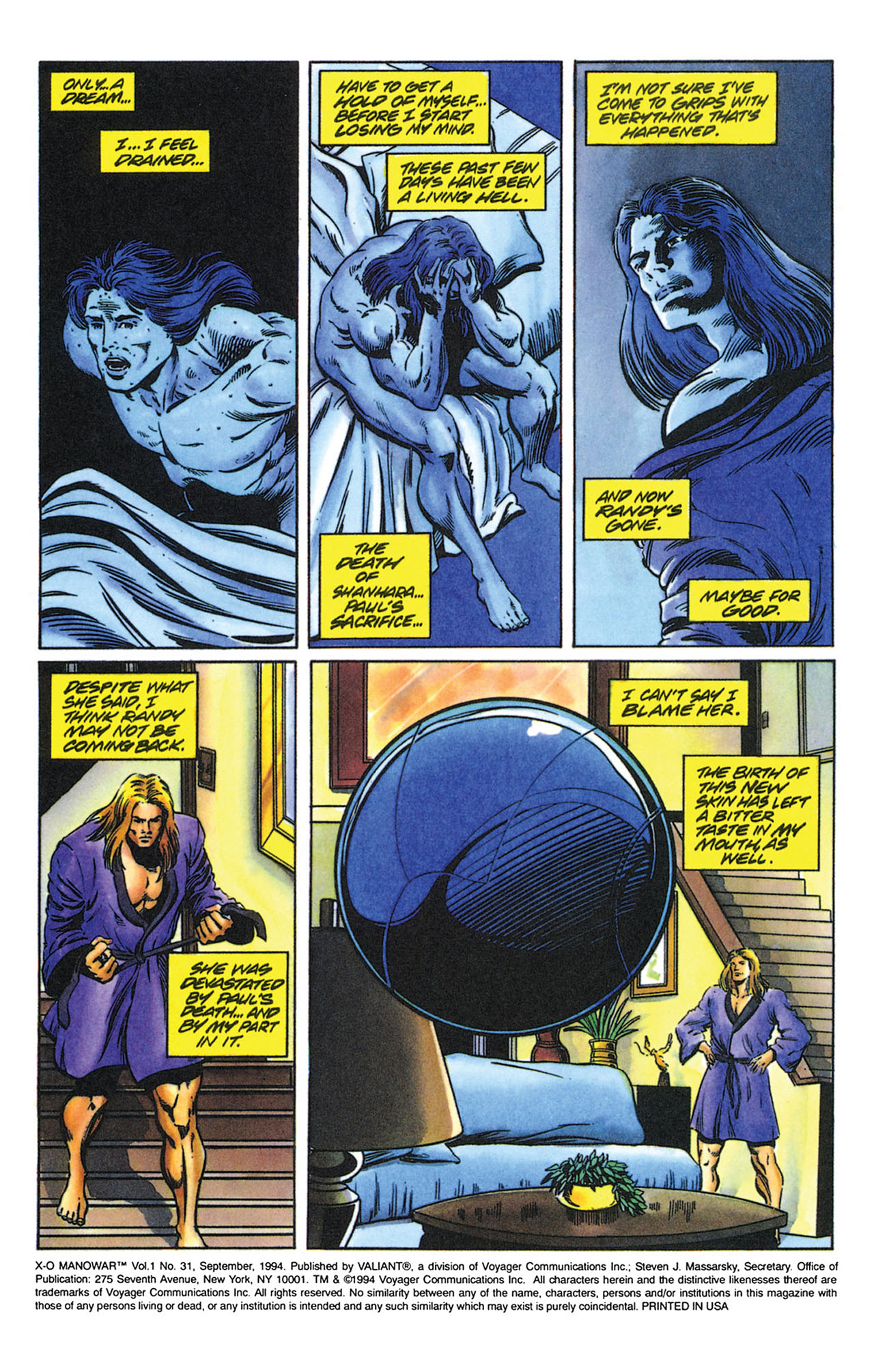 Read online X-O Manowar (1992) comic -  Issue #31 - 5