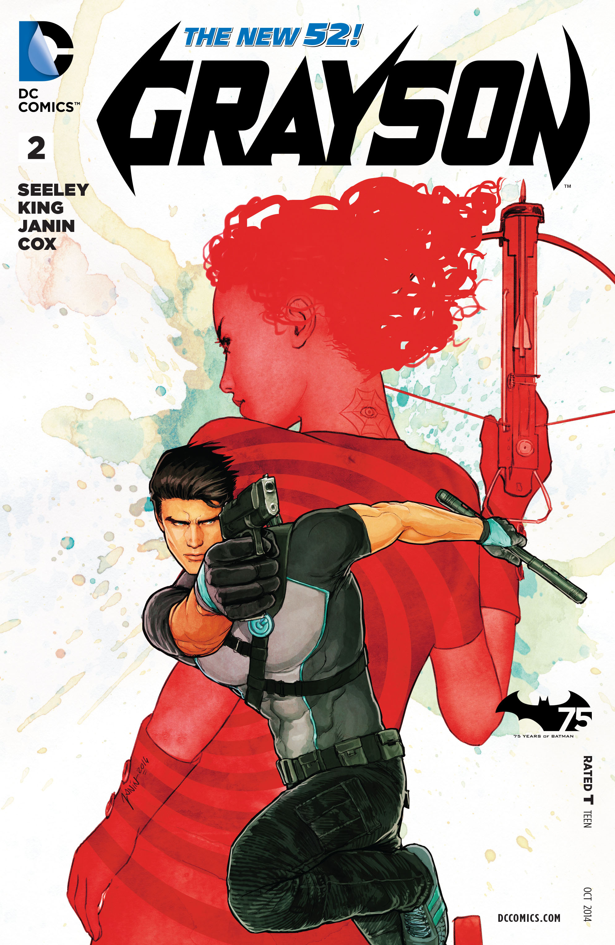 Read online Grayson comic -  Issue #2 - 1