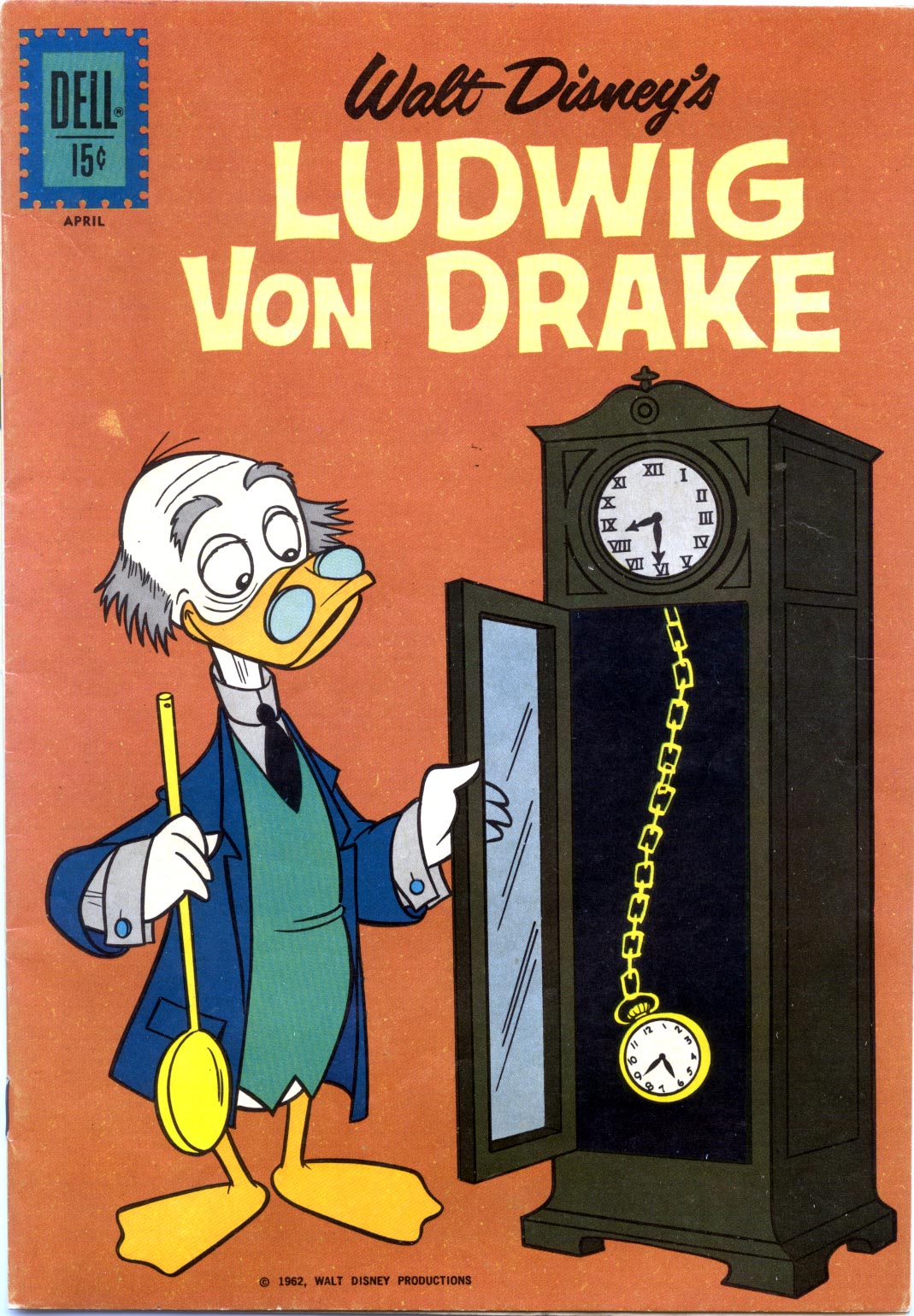 Read online Walt Disney's Ludwig Von Drake comic -  Issue #3 - 1