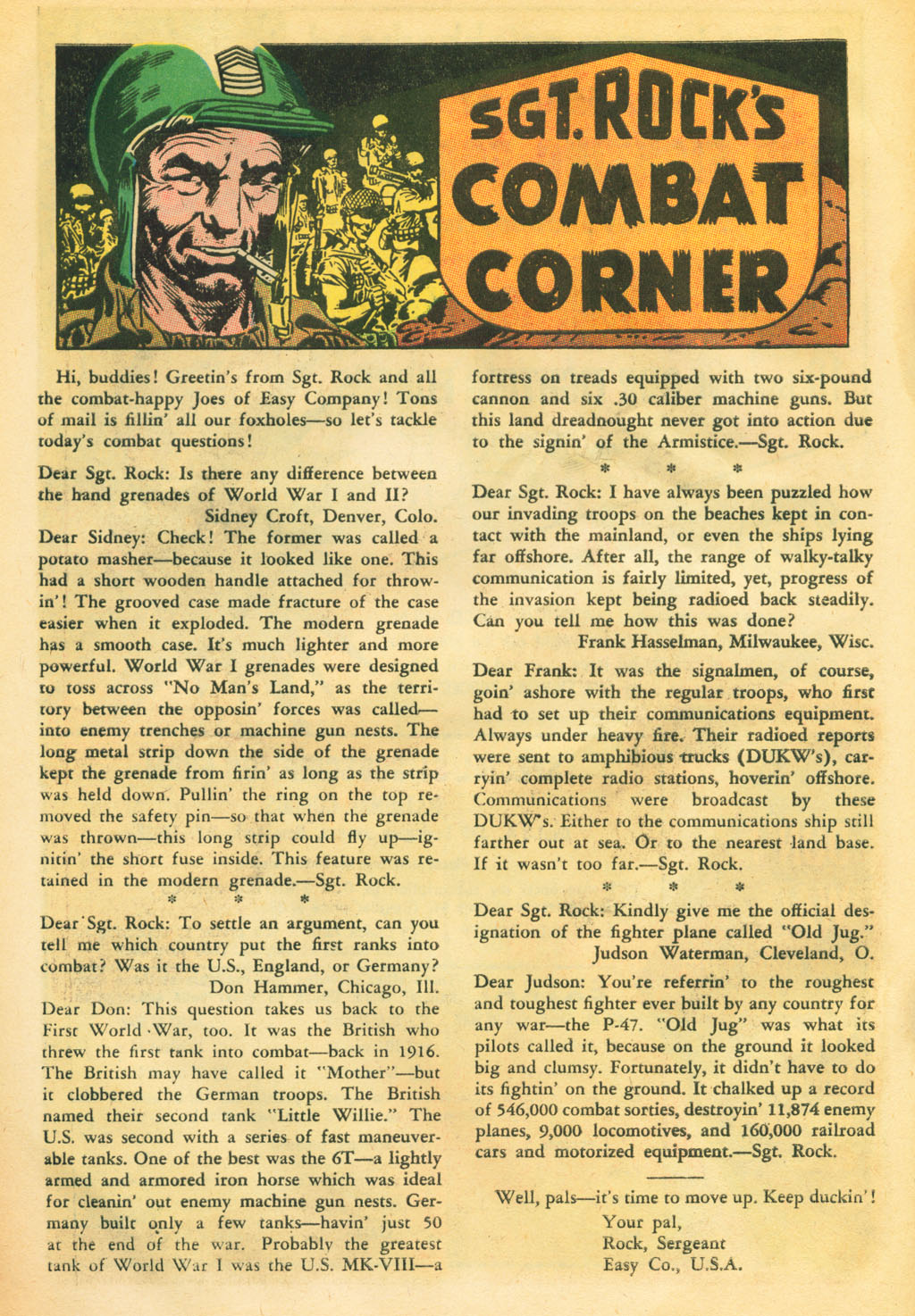Read online Our Fighting Forces comic -  Issue #85 - 22