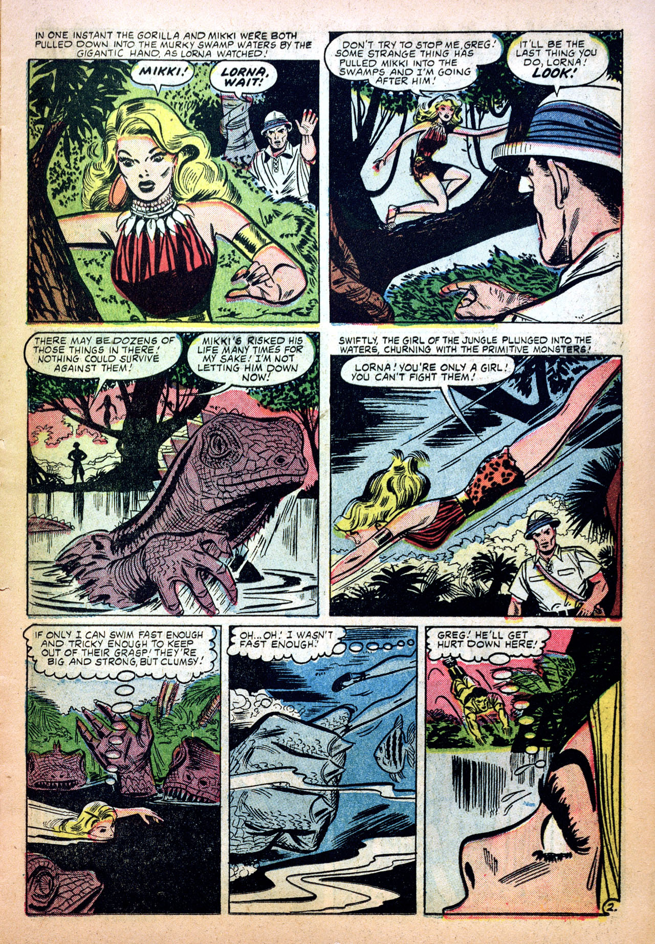 Read online Lorna, The Jungle Girl comic -  Issue #14 - 11