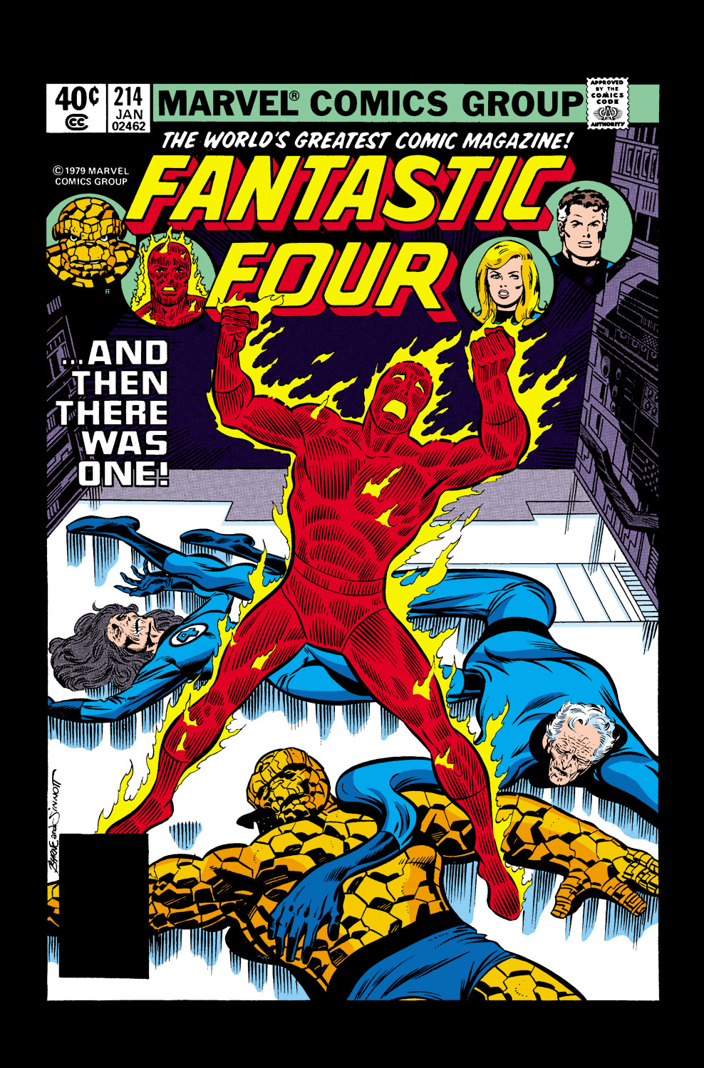 Read online Fantastic Four (1961) comic -  Issue #214 - 1