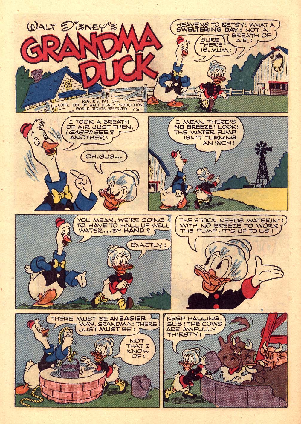 Read online Walt Disney's Comics and Stories comic -  Issue #167 - 38
