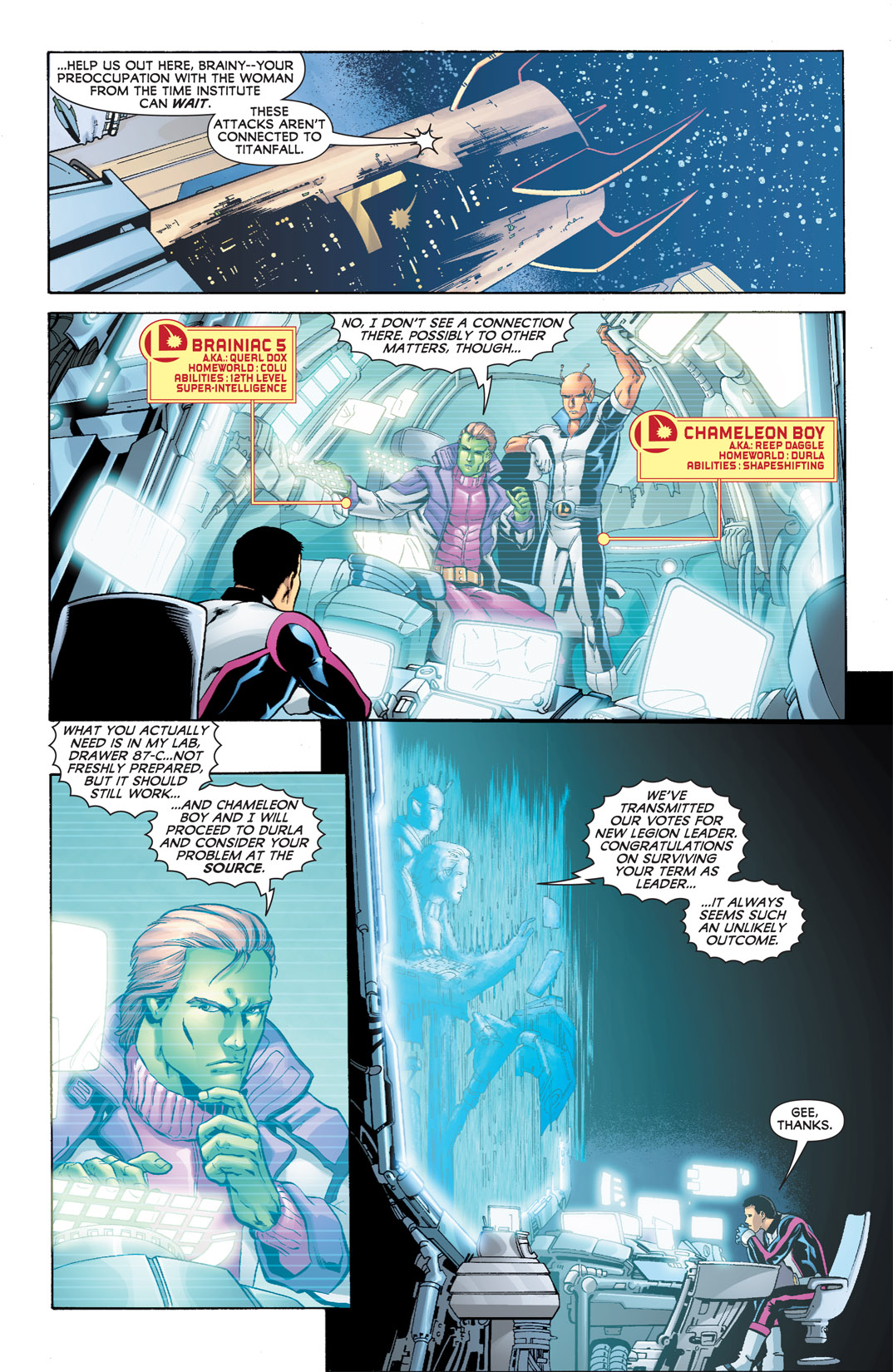 Legion of Super-Heroes (2010) Issue #8 #9 - English 15