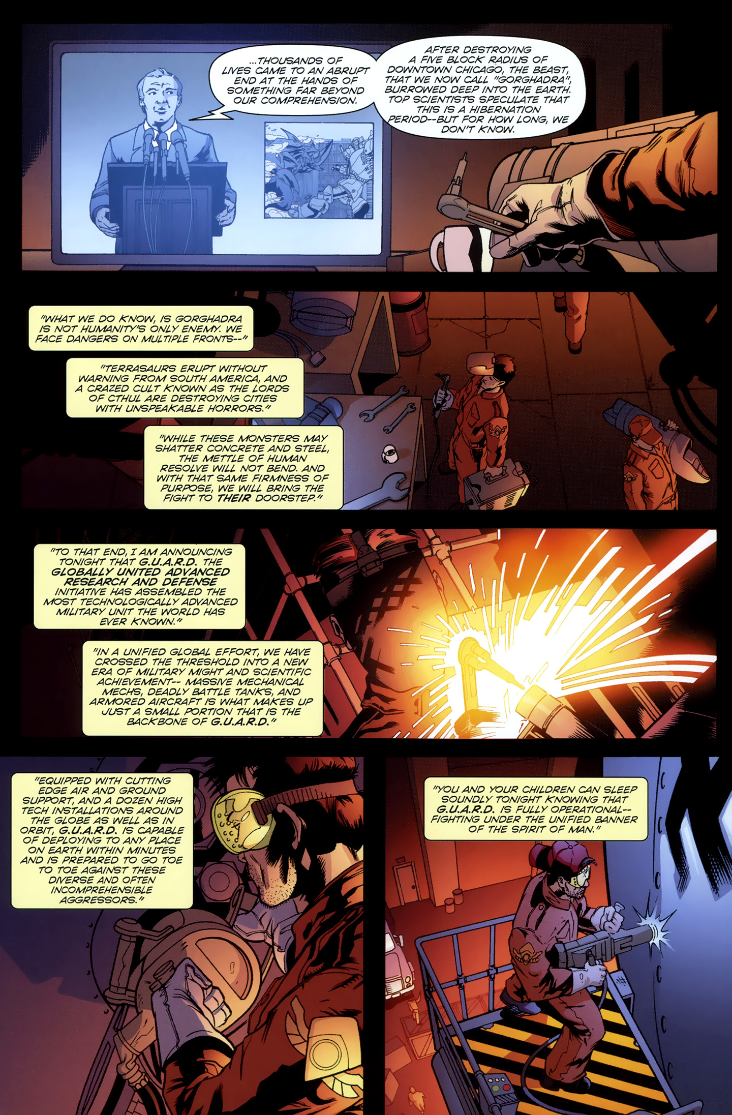 Read online Monsterpocalypse comic -  Issue #0 - 13