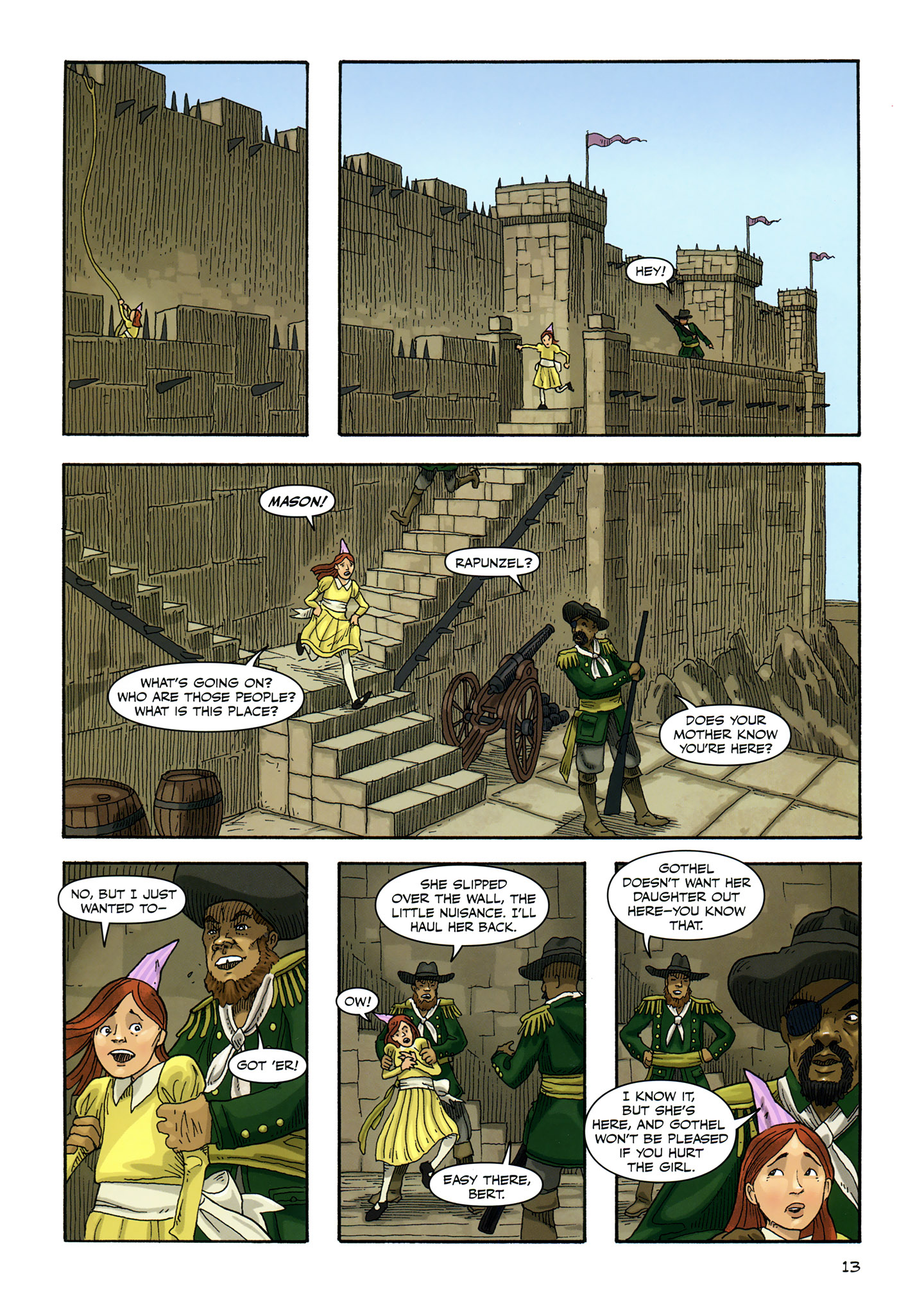 Read online Rapunzel's Revenge comic -  Issue # TPB - 15