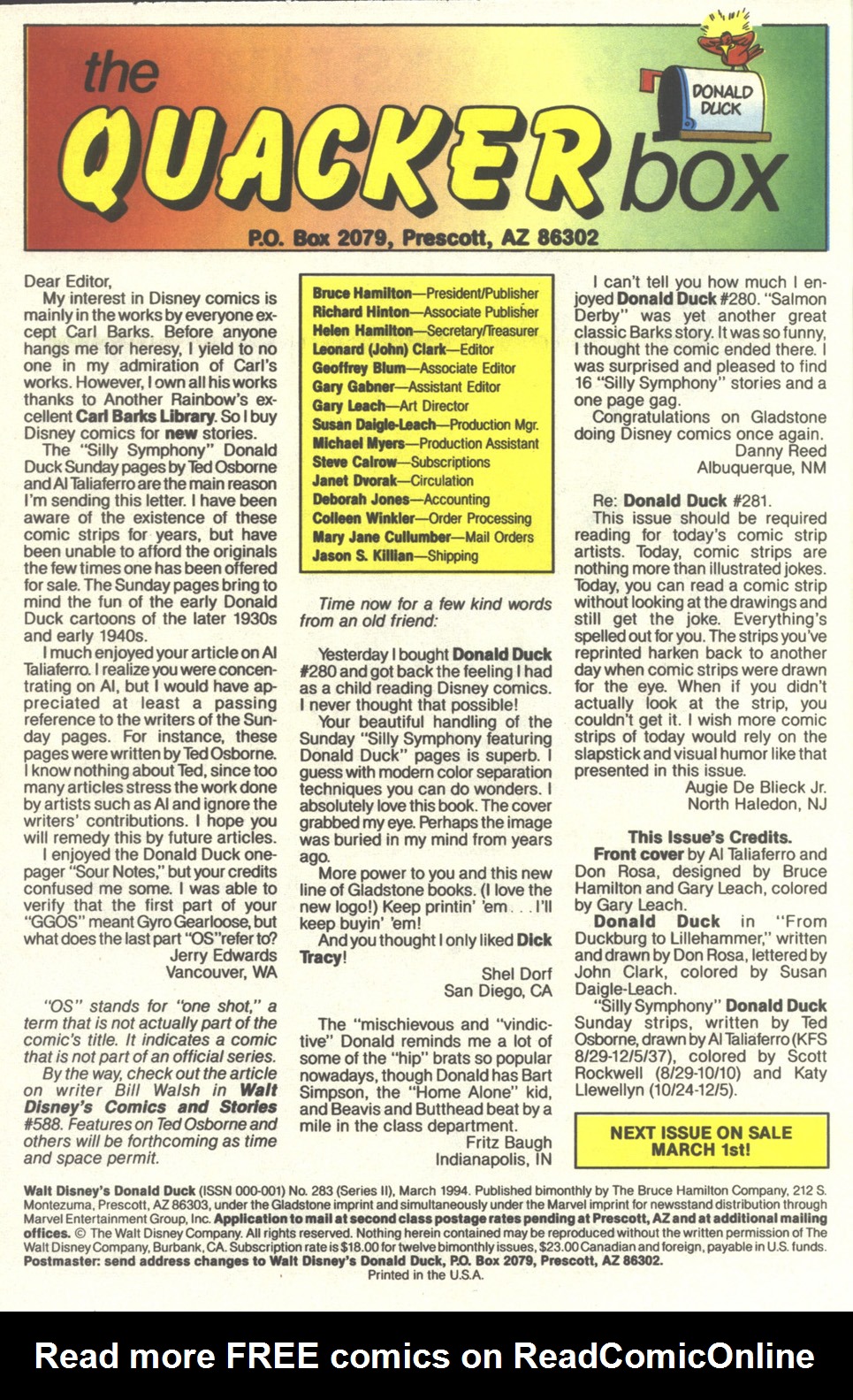 Read online Walt Disney's Donald Duck (1993) comic -  Issue #283 - 34