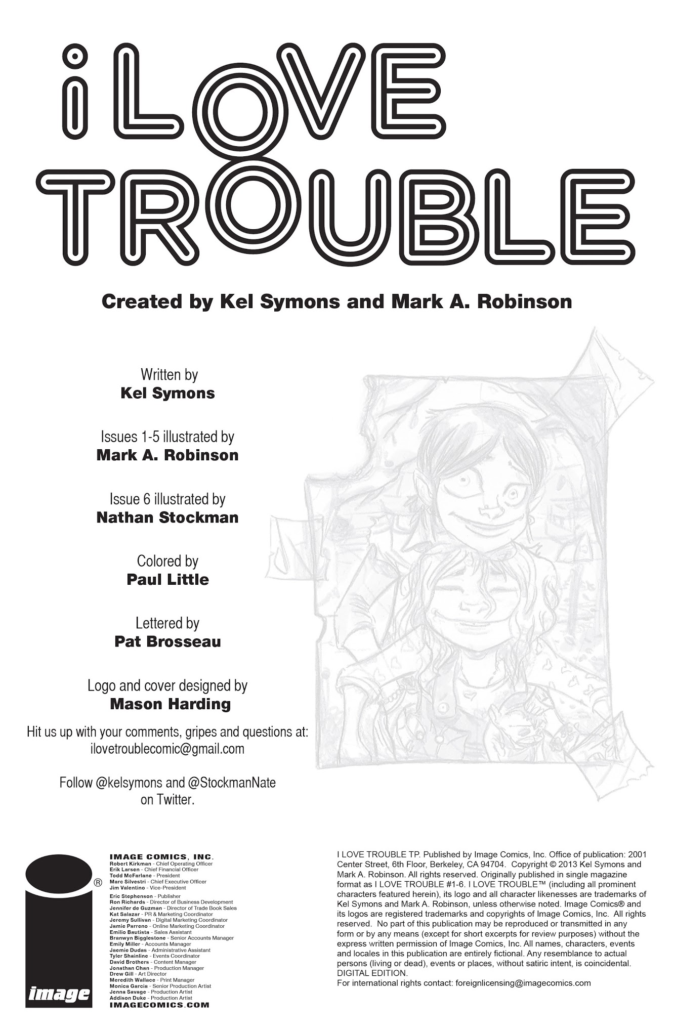 Read online I Love Trouble comic -  Issue # TPB - 2