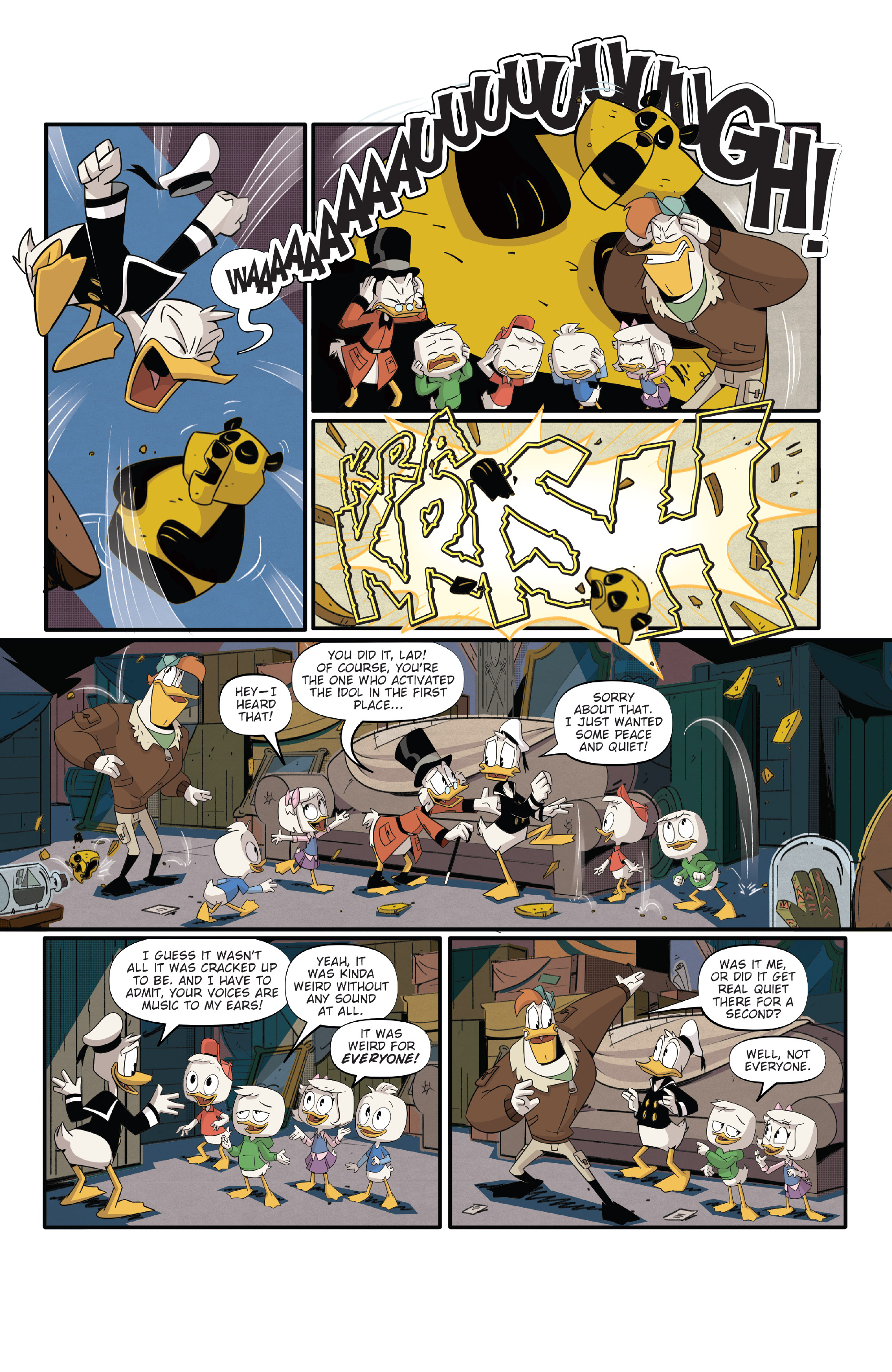 Read online DuckTales: Silence and Science comic -  Issue #1 - 21