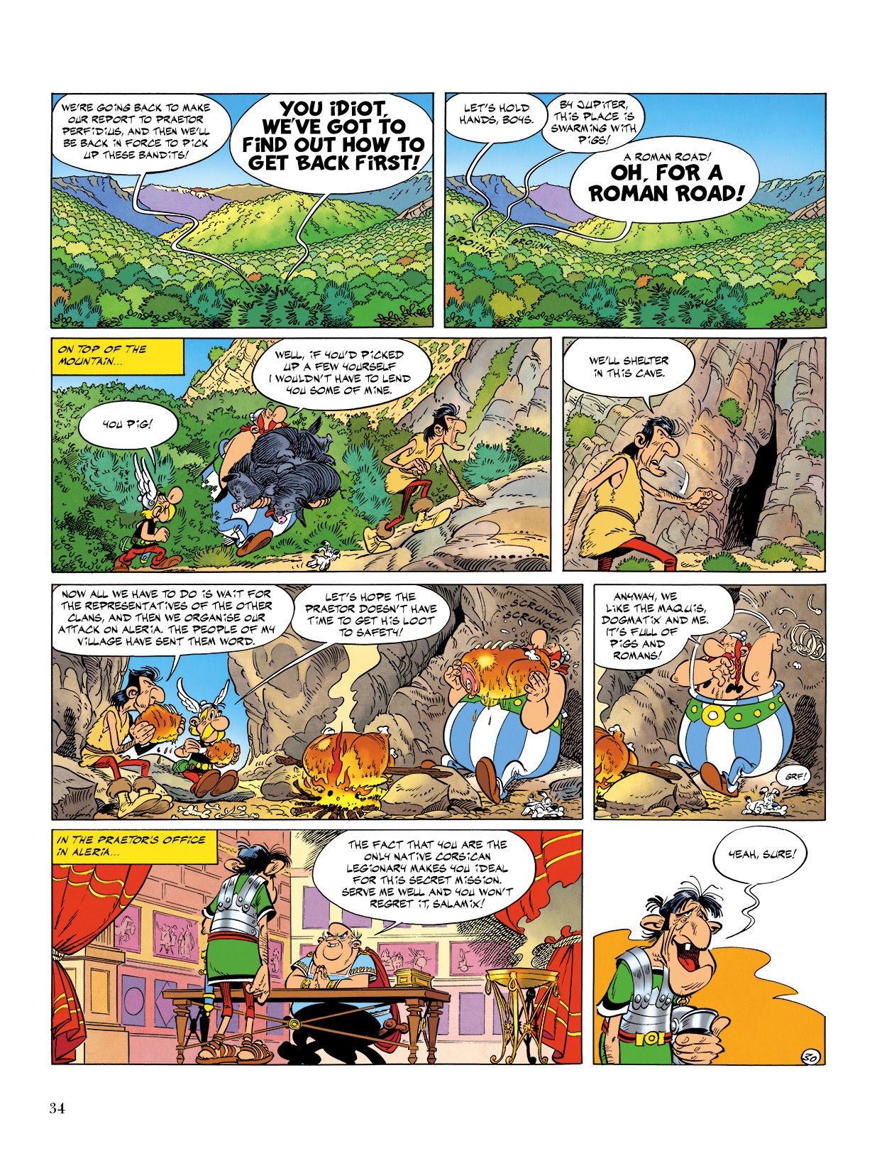 Read online Asterix comic -  Issue #20 - 35
