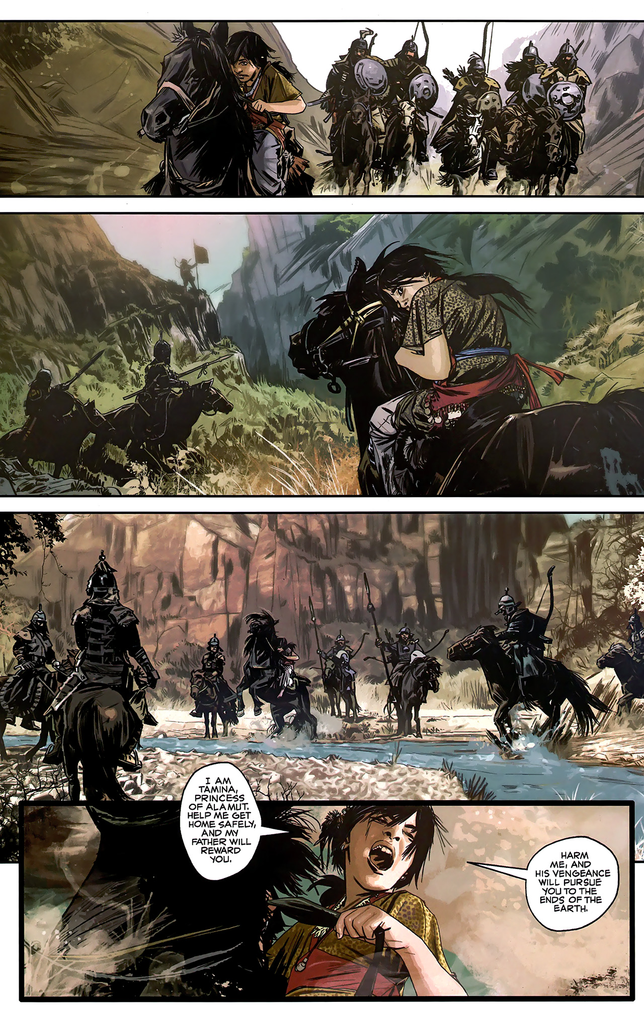 Read online Prince of Persia: Before the Sandstorm comic -  Issue #3 - 22