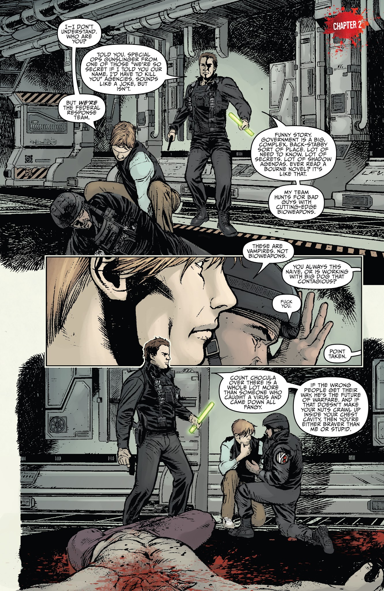 Read online V-Wars comic -  Issue # TPB 2 - 24